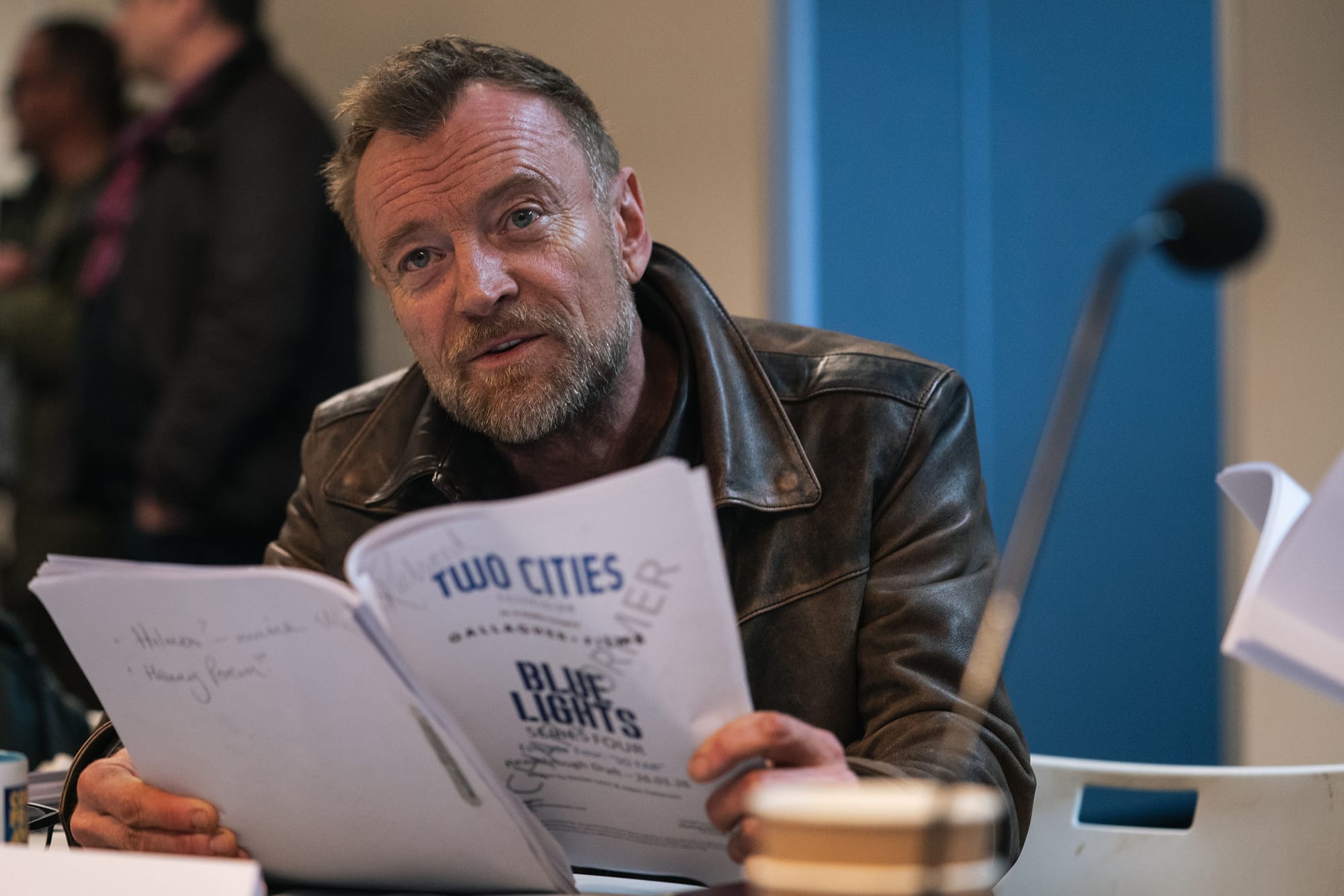 Richard Dormer at the Blue Lights Season 4 Table Read