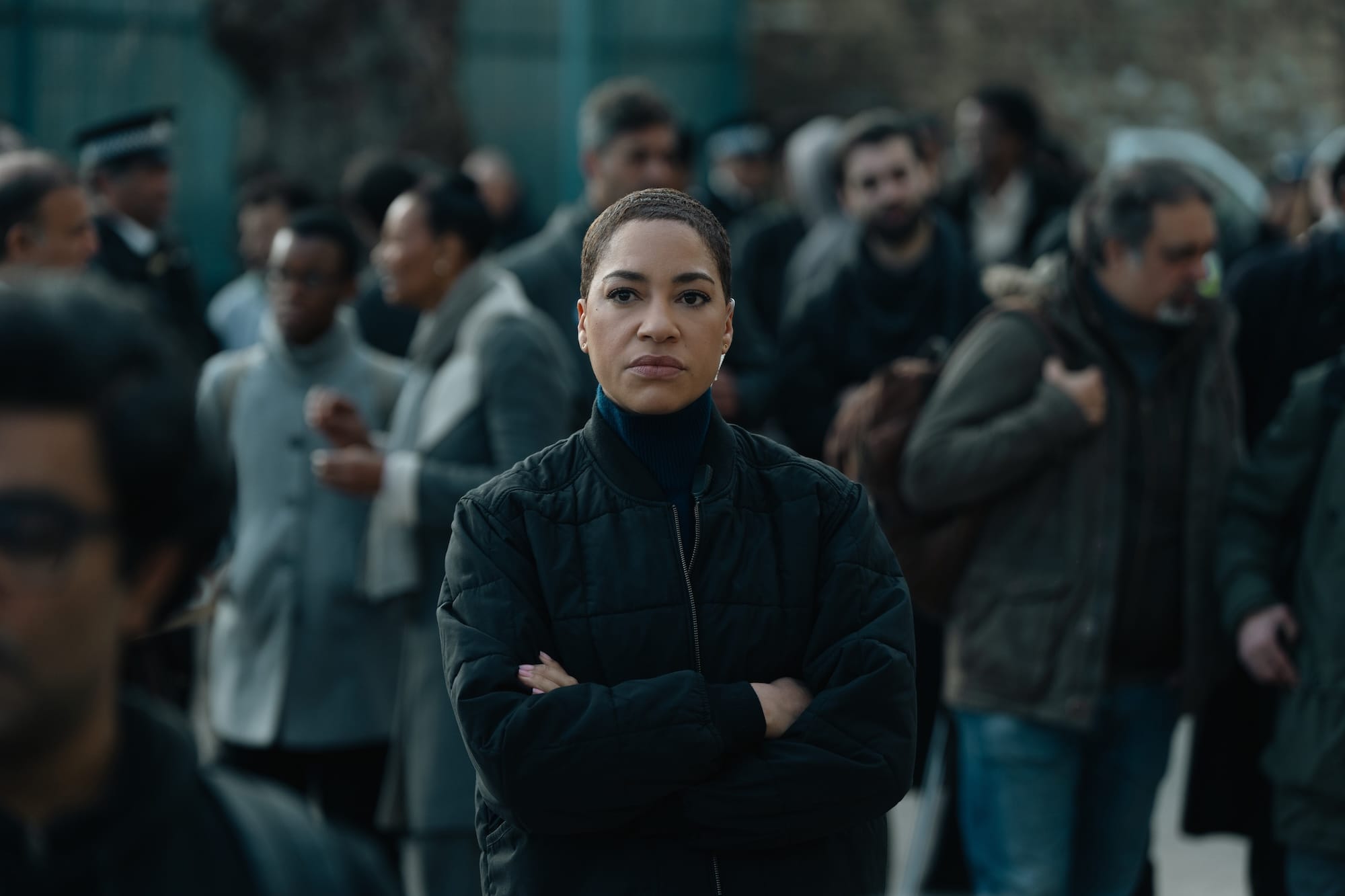 Cush Jumbo in "Criminal Record" Season 2