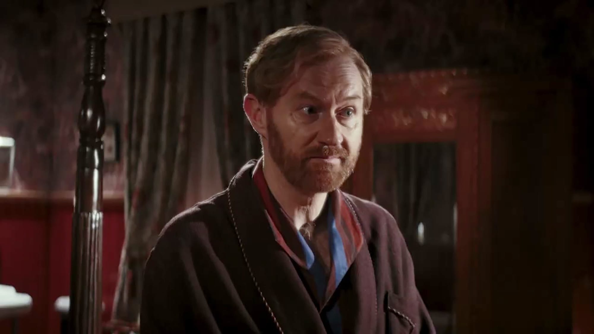 Mark Gatiss as Gabriel Book in 'Bookish' Season 1