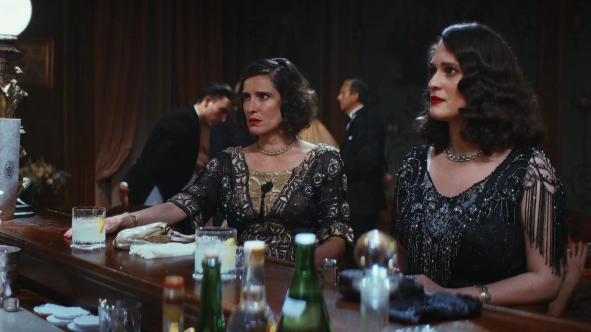 Angeliki Papoulia as Princess Ruhije and Rina Krasniqi as Princess Nafije in 'Bookish' Season 1 