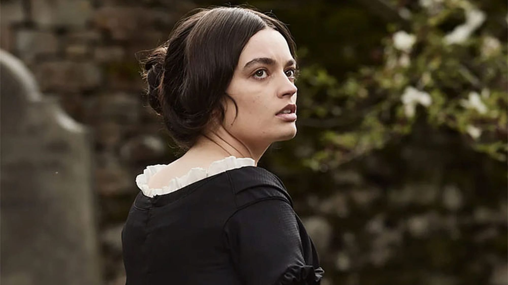 Emma Mackey as Emily Bronte in 'Emily'
