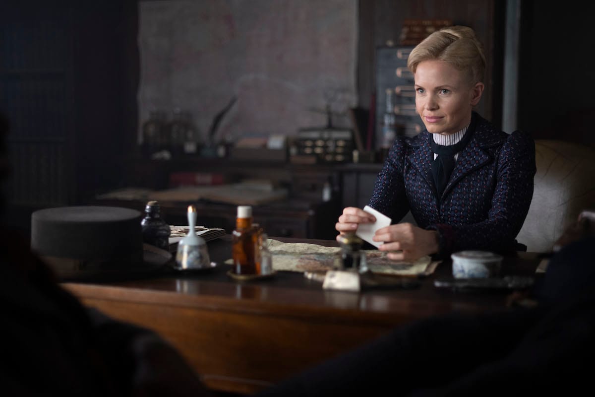 Kate Phillips in "Miss Scarlet &amp; the Duke' Season 2