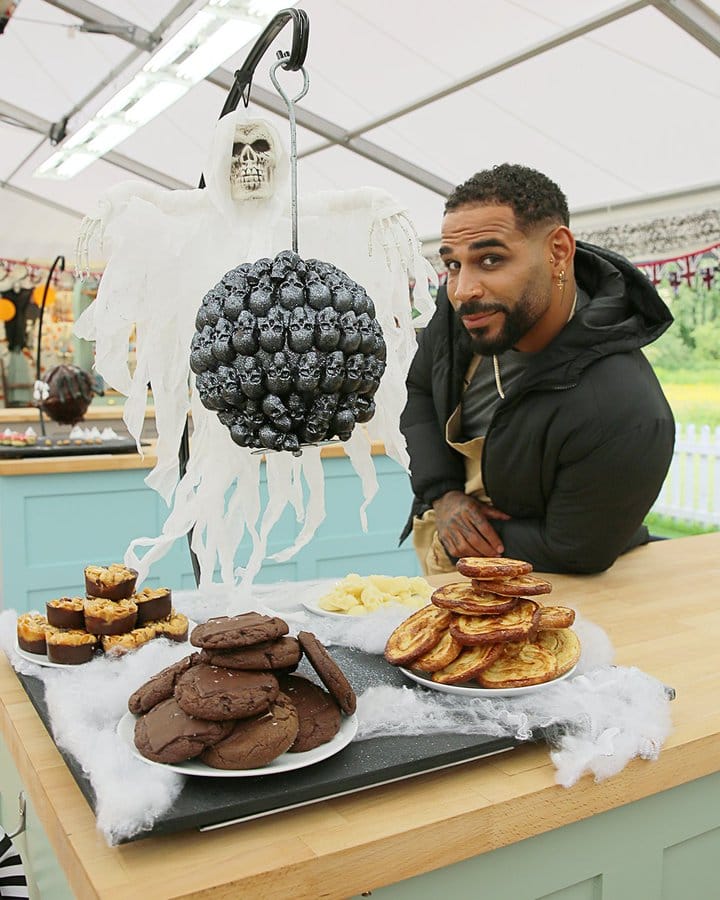 Sandro's Dead Disco Ball Showstopper in The Great British Baking Show Collection 10's Halloween Week