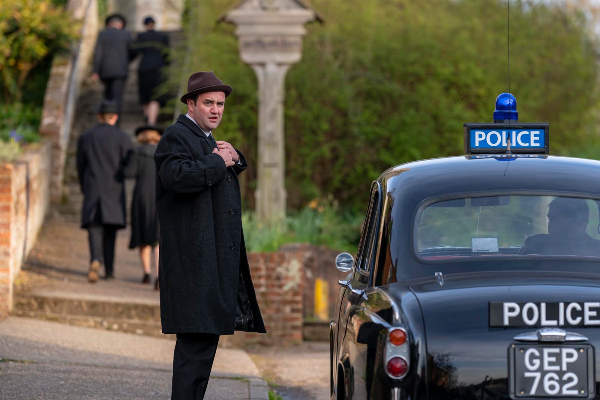 Daniel Mays as DI Chubb in PBS' 'Magpie Murders'