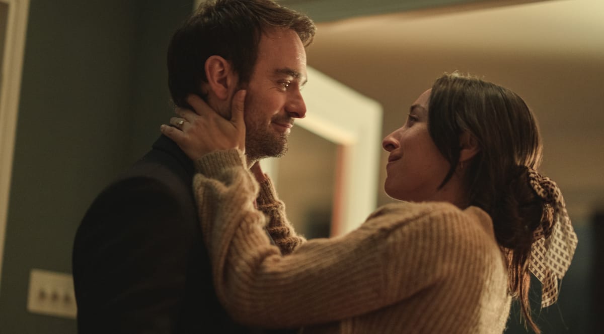 Charlie Cox and Oona Chaplin in "Treason"