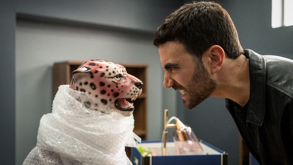 Brett Goldstein as Roy Kent in Ted Lasso