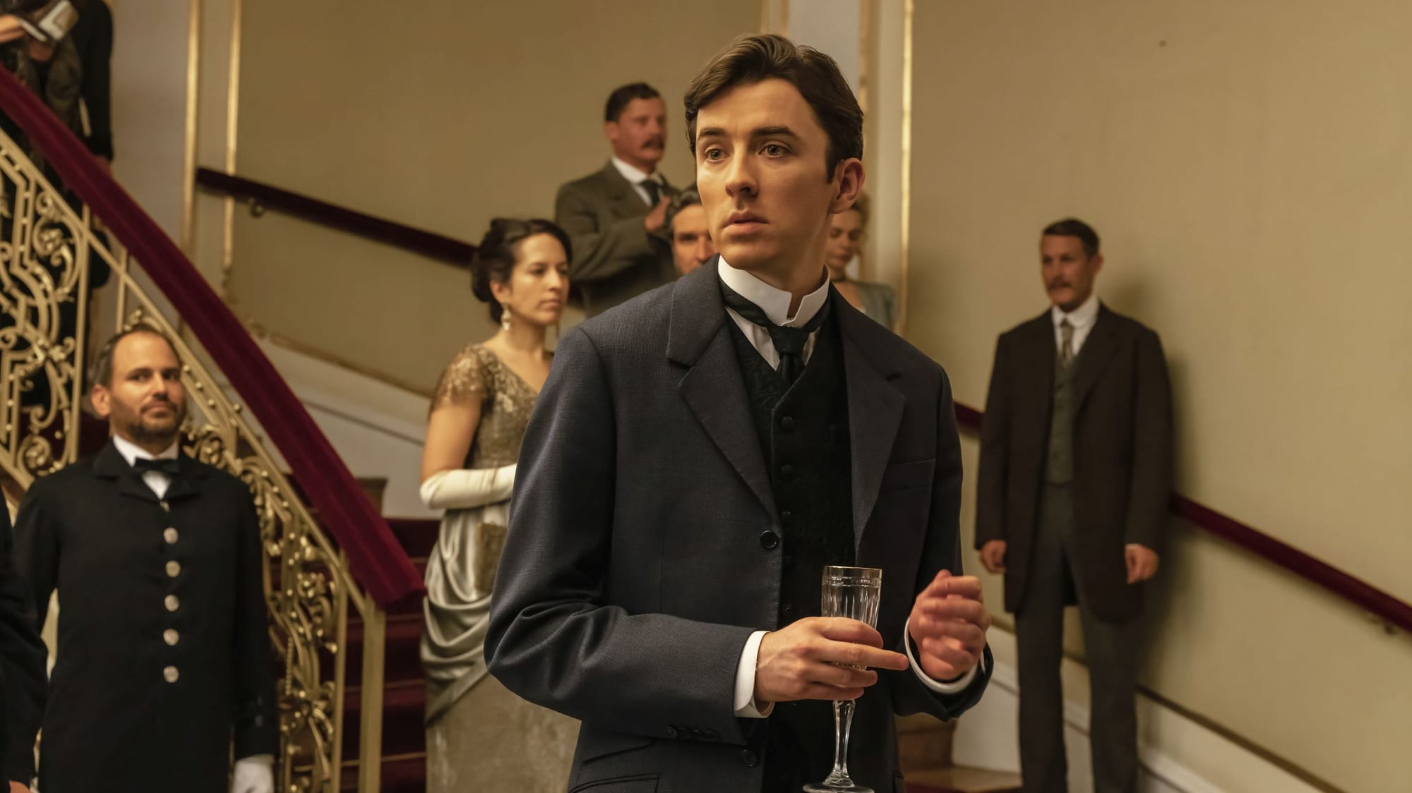 Matthew Beard as Dr. Max Liebermann in 'Vienna Blood' Season 3
