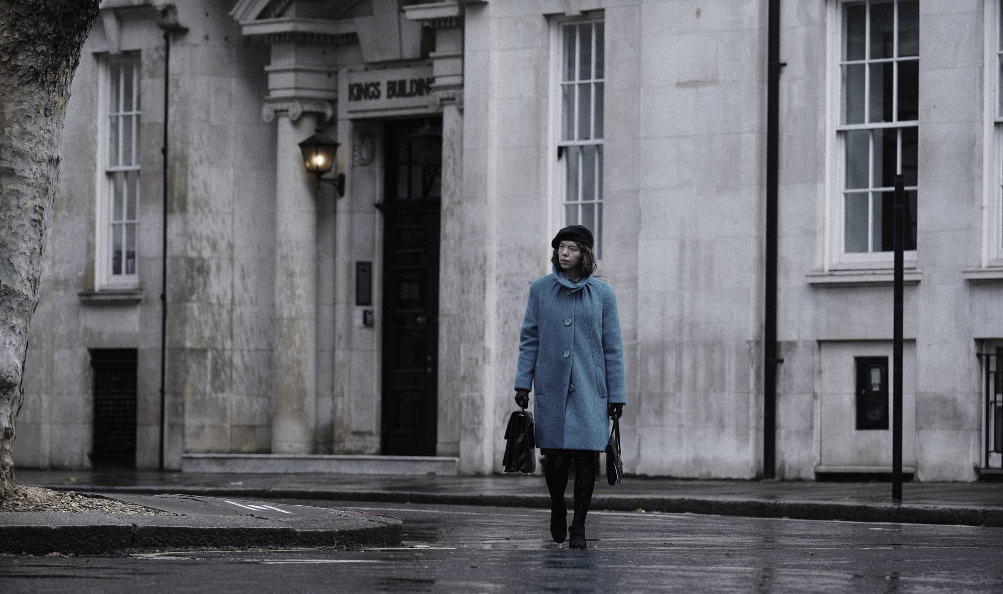 Anna Maxwell Martin as Lucy Thomas in 'A Spy Among Friends' Episode 1