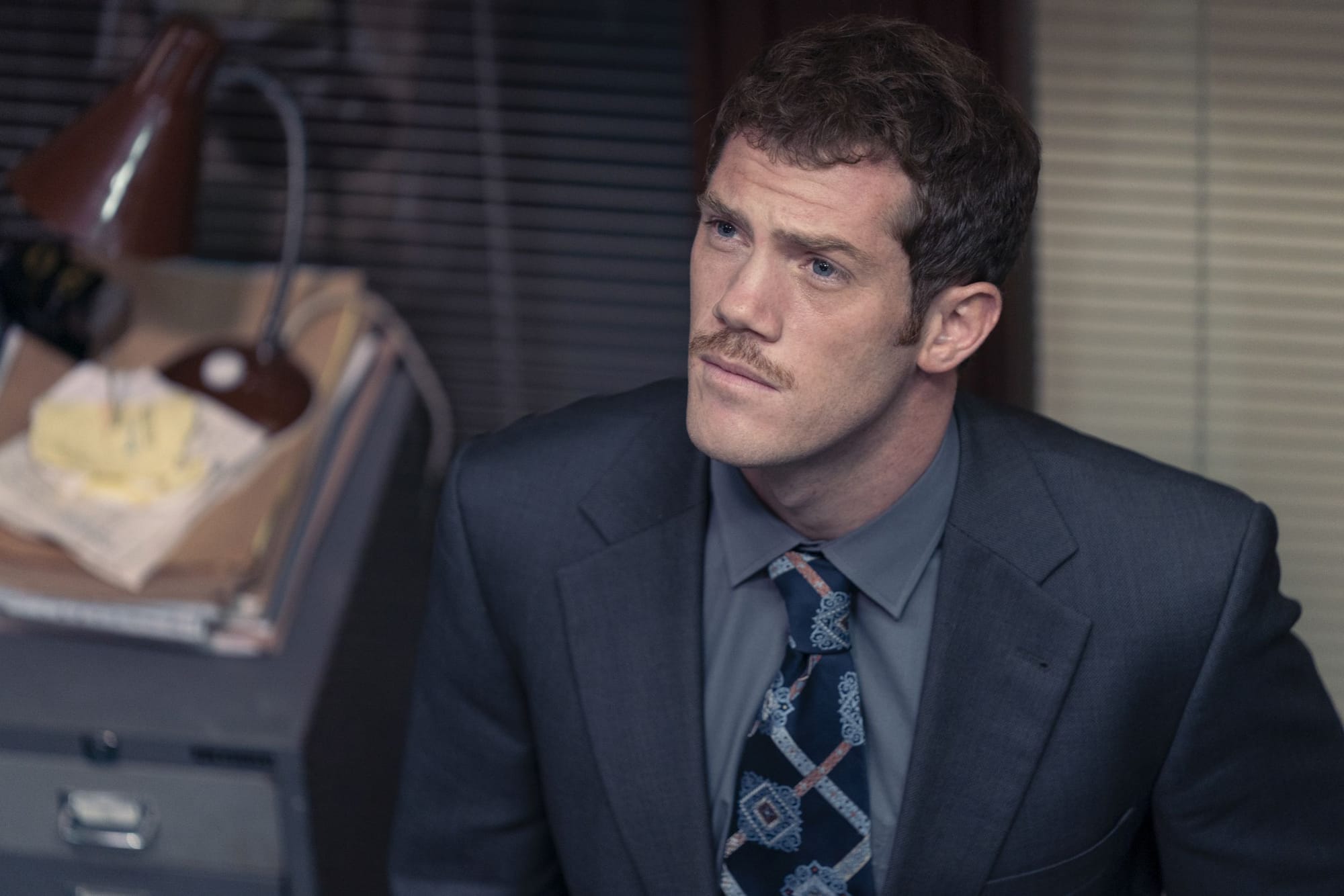 Alistair Brammer as DS Daniel Tarrant in Dalgliesh Season 2, Episode 3