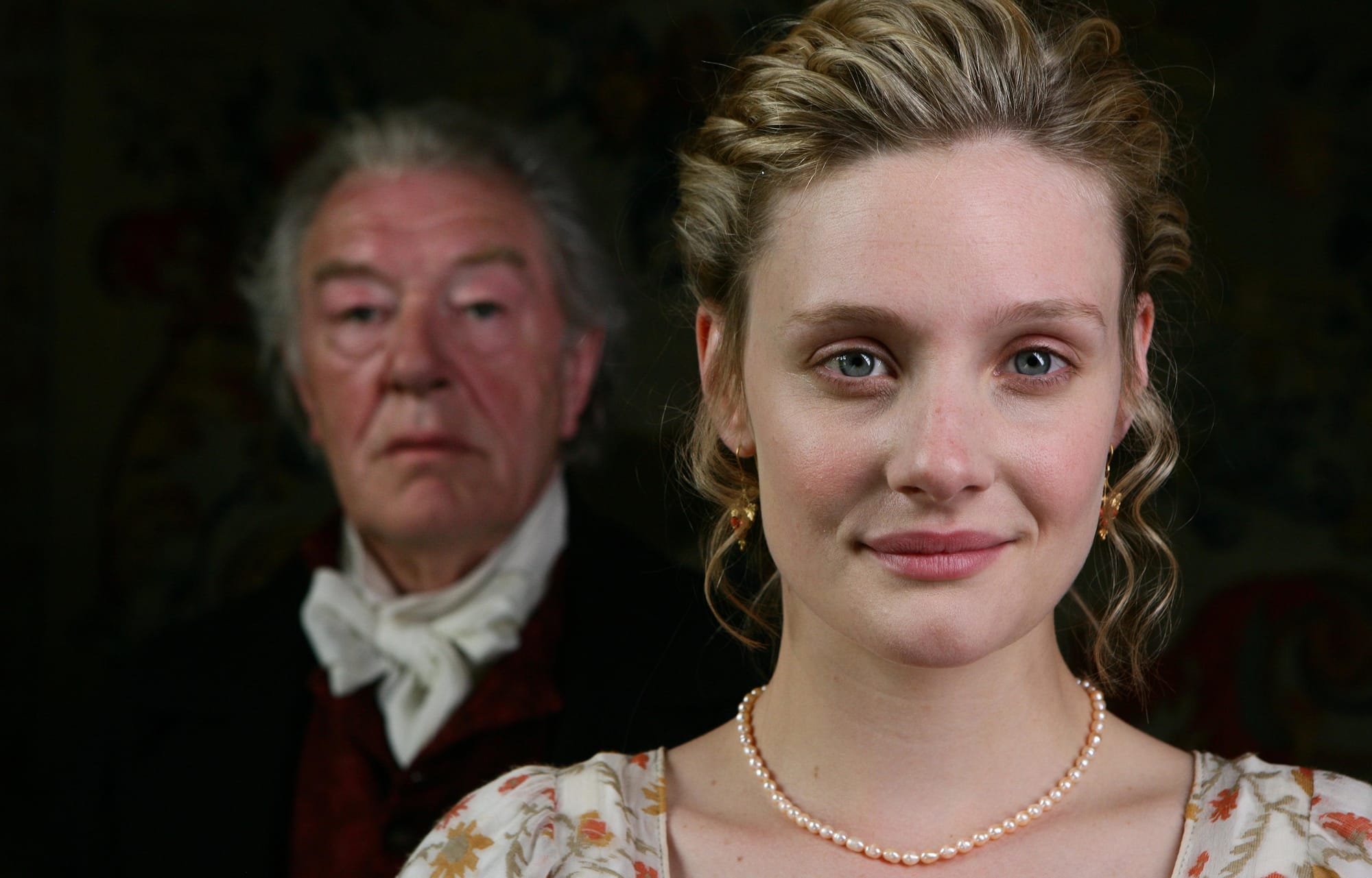 Romola Garai and Michael Gambon in "Emma"