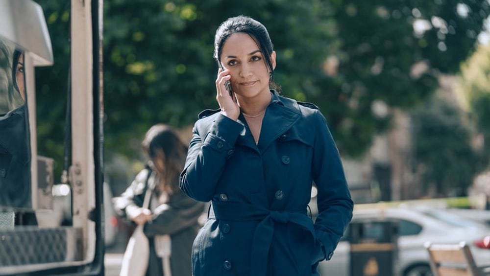 Archie Panjabi&nbsp;as Zahra Gahfoor in 'Hijack' Episode 2