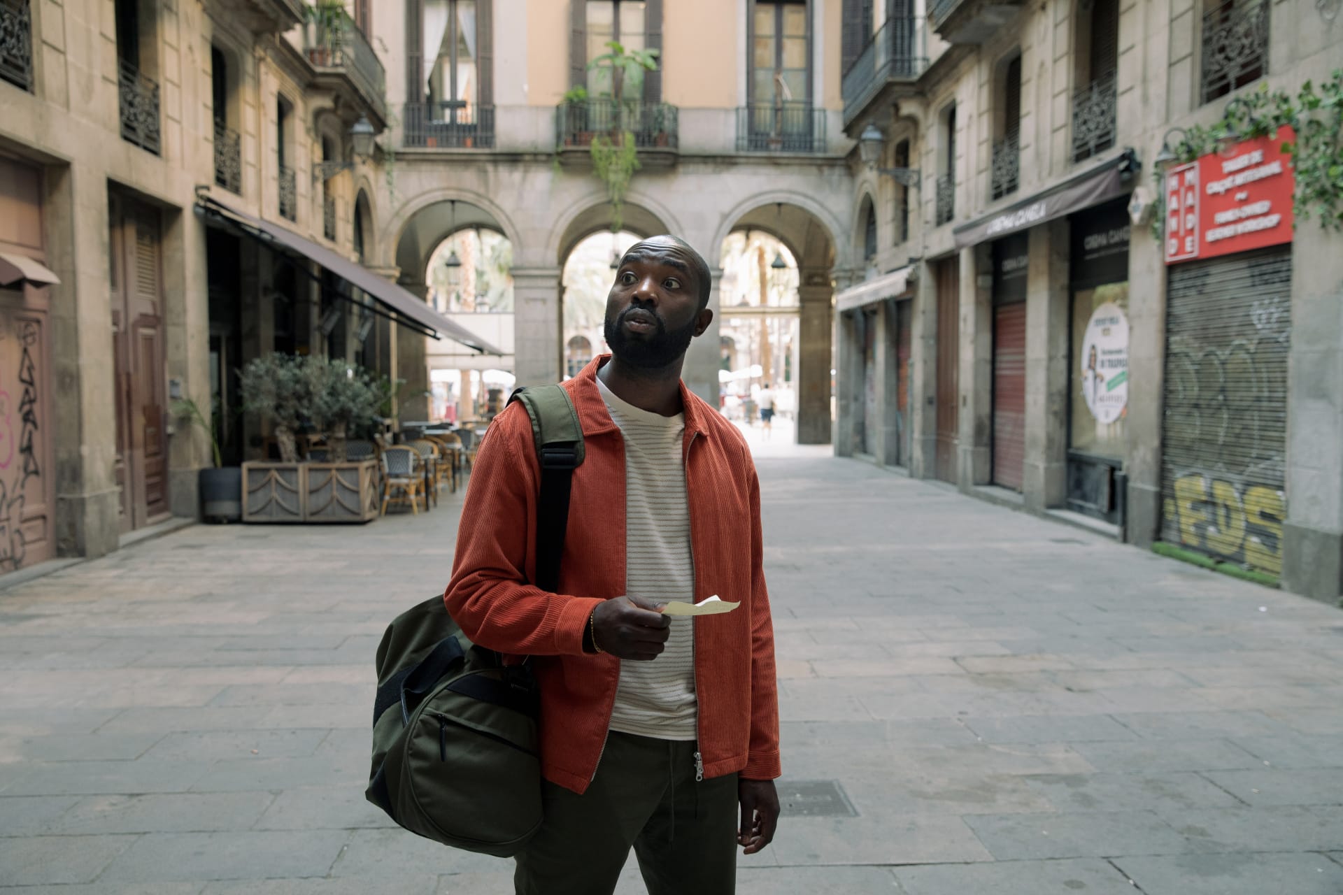 Paapa Essiedu is clumsily charming as George in The Lazarus Project.