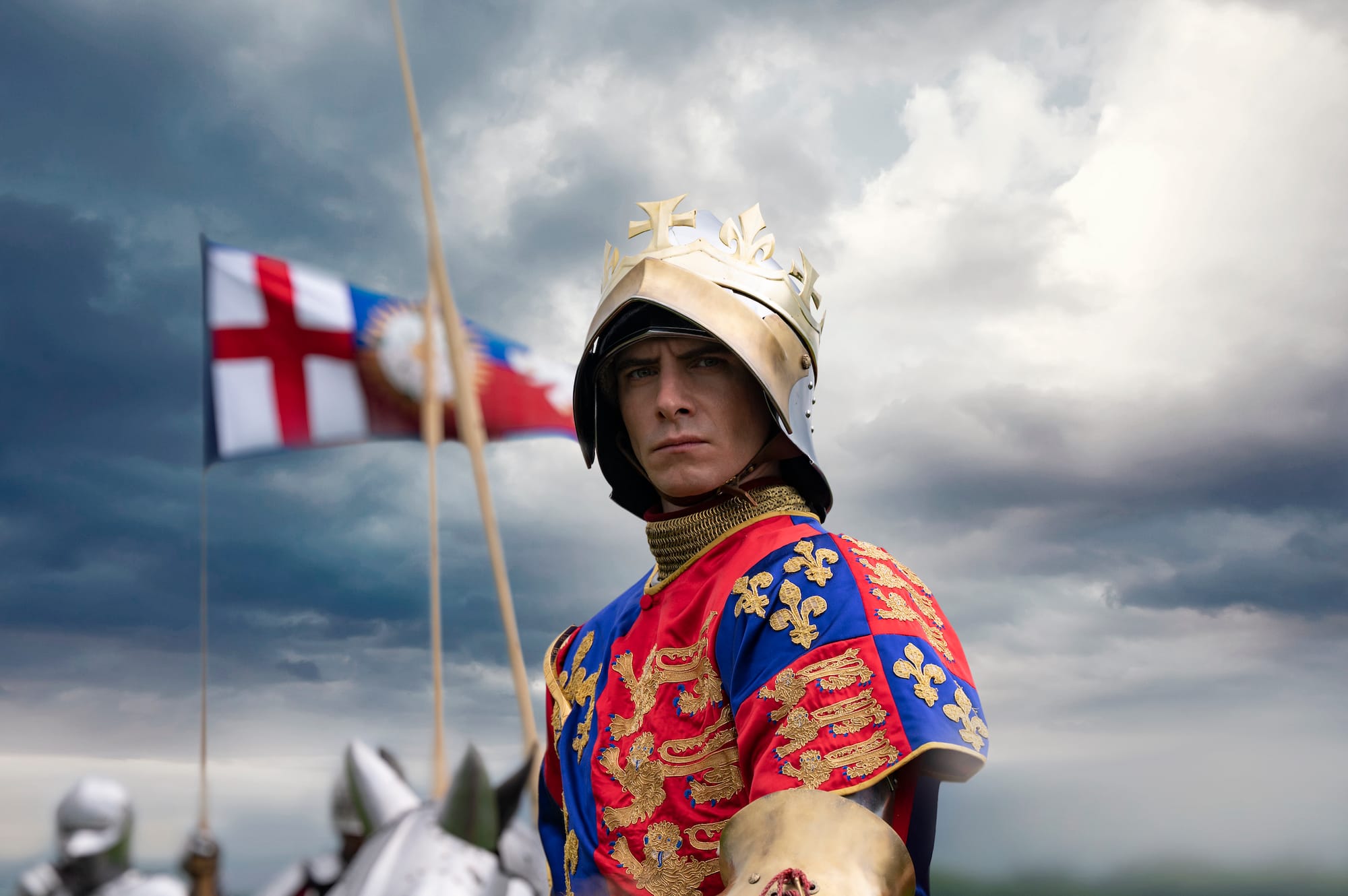 Harry Lloyd in "The Lost King"