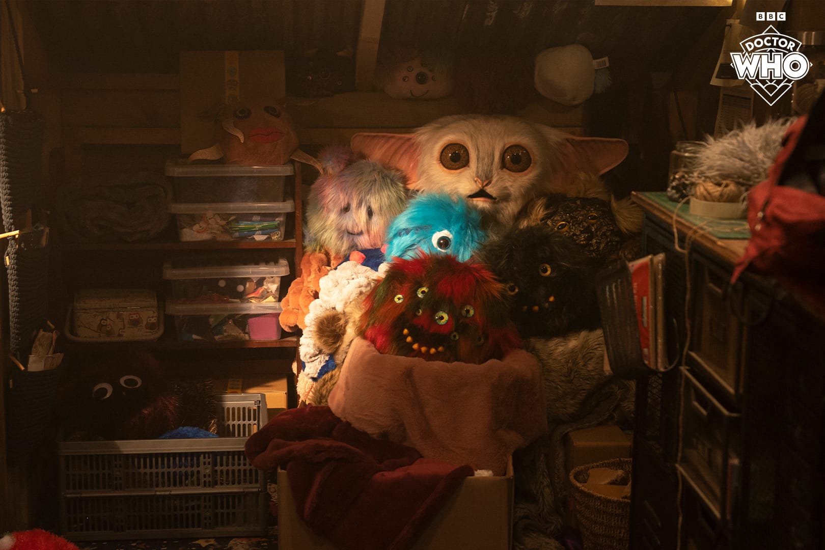 Beep the Meep in the Doctor Who 60th Anniversary