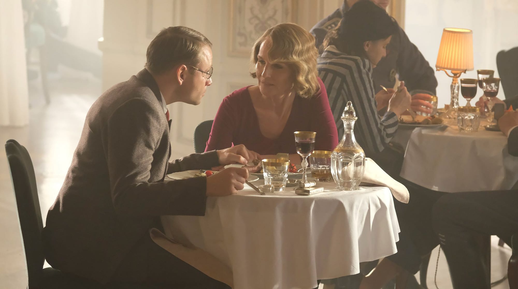 Helen Hunt as Nancy Campbell in World On Fire Season 1&nbsp;