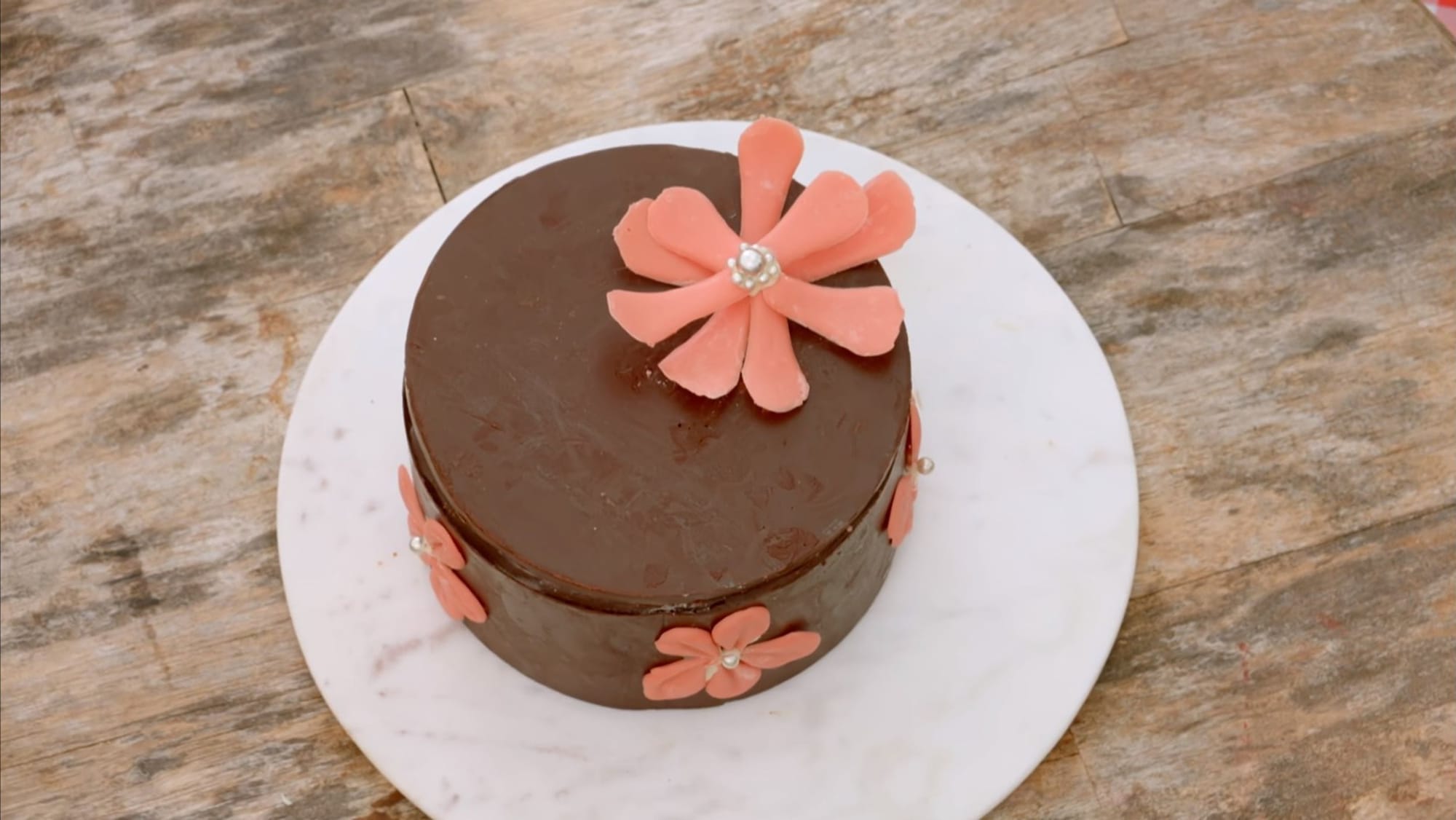 Saku's Time for Cricket Chocolate Box Cake Showstopper from 'The Great British Baking Show' Season 14's Chocolate Week