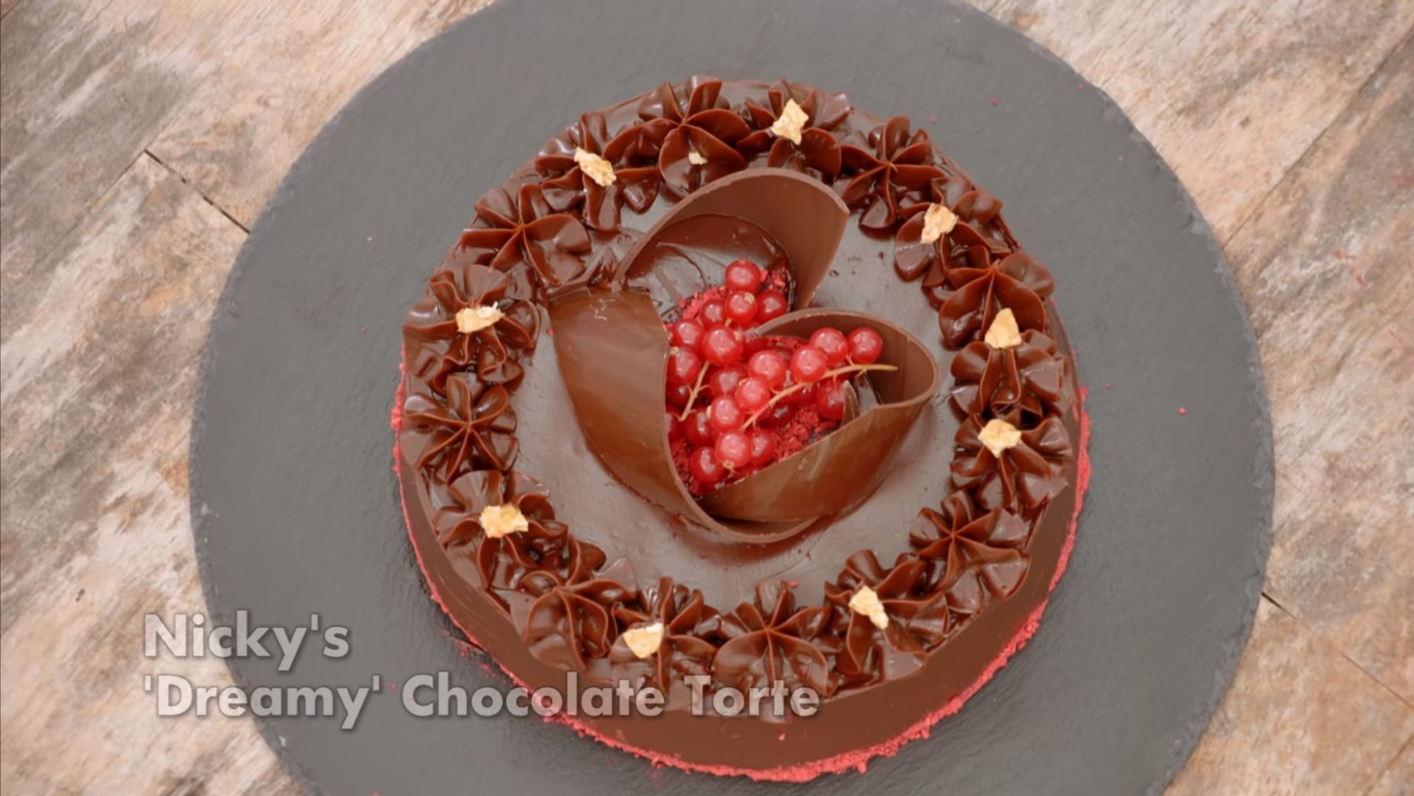 Nicky's Dreamy Chocolate Torte Signature from 'The Great British Baking Show' Season 14's&nbsp;Chocolate Week
