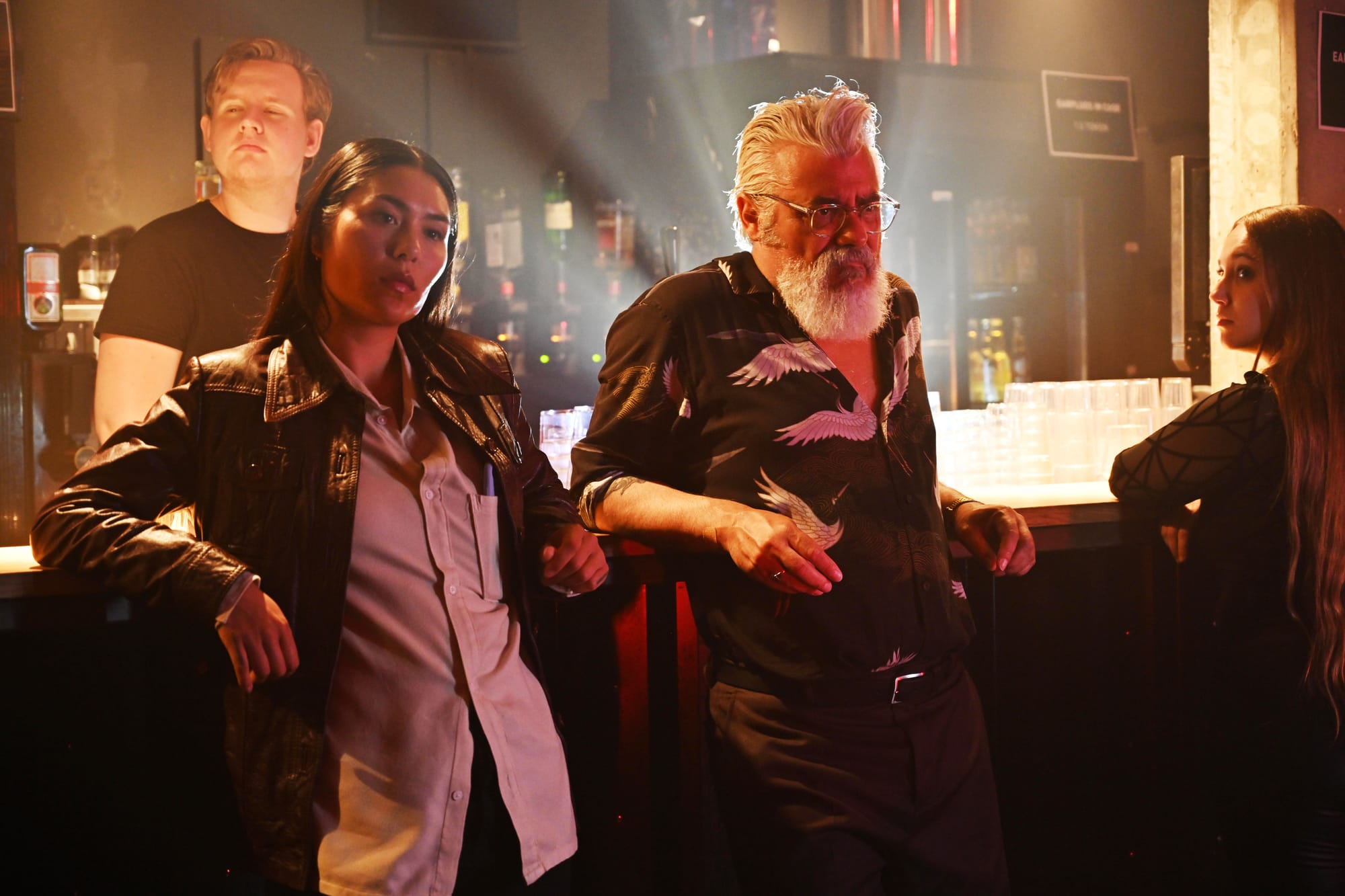 Citra Li (Django Chan-Reeves) and Hendrik Davie (Darrell D’Silva).