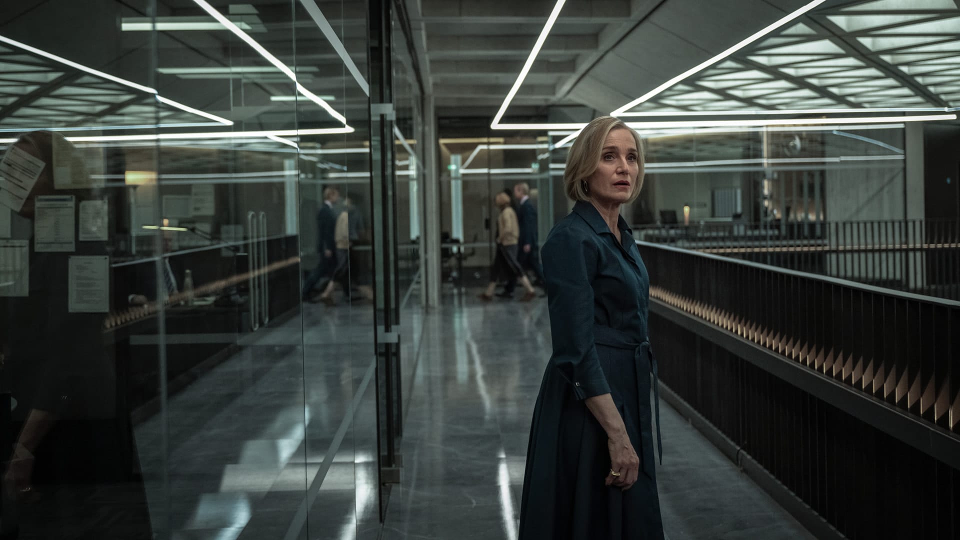 Kristin Scott Thomas as Diana Taverner in 'Slow Horses' Season 3