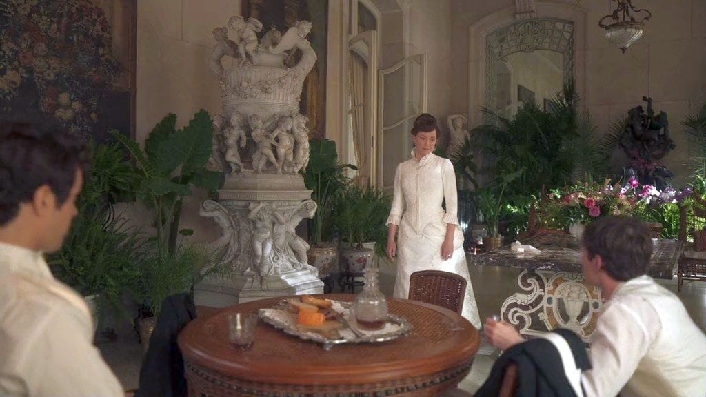 Carrie Coon as Bertha Russell in 'The Gilded Age' Season 2