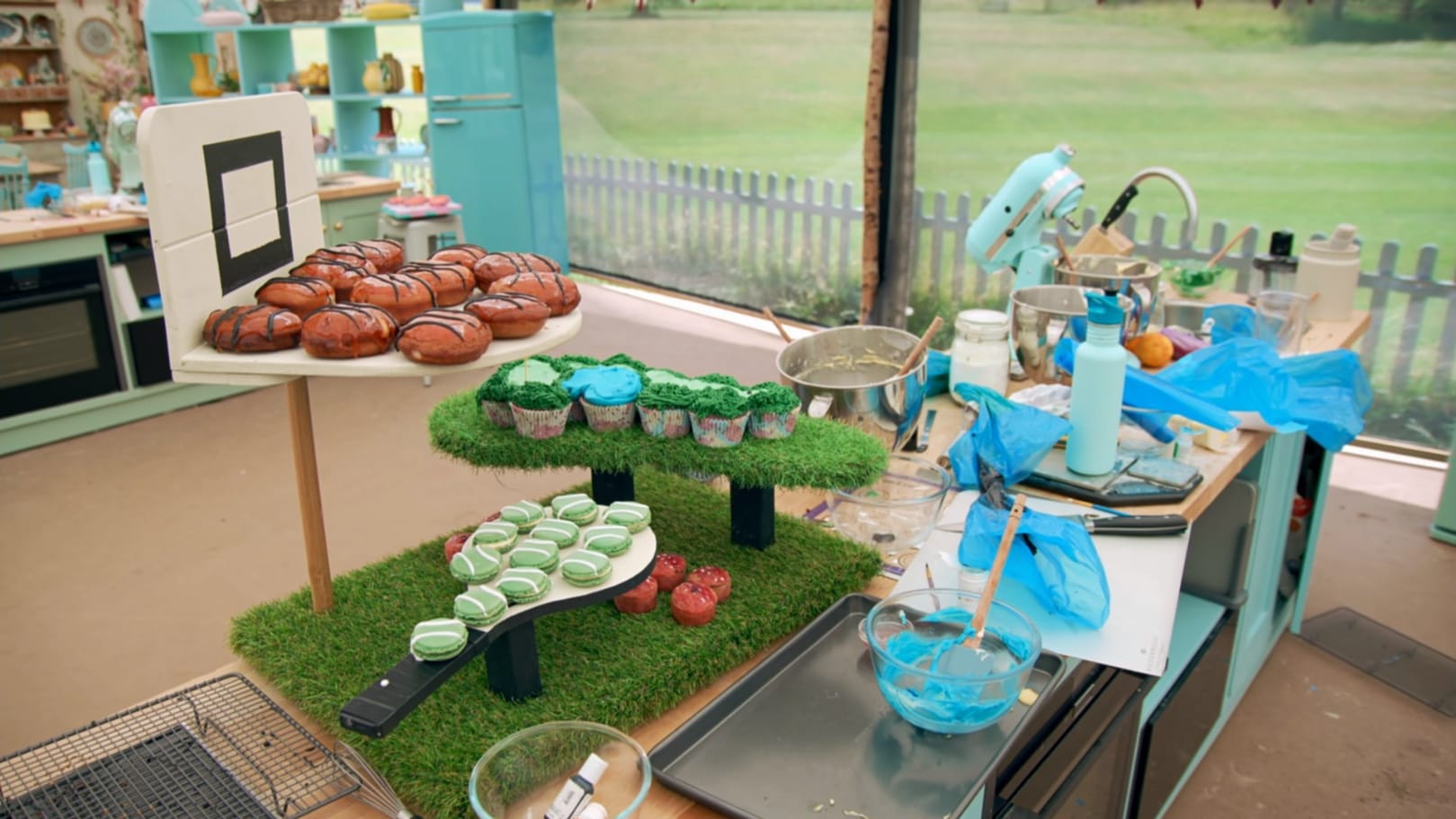 Matty's Sports Buffet Showstopper from 'The Great British Baking Show' Season 14's "Party Week"