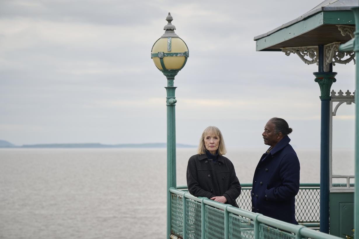 Lindsay Duncan and Clarke Peters in "Truelove"