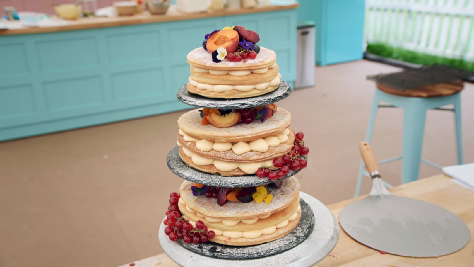 Matty's Taste of Italy Millefoglie Showstopper from The Great British Baking Show Season 14's SemiFinal&nbsp;