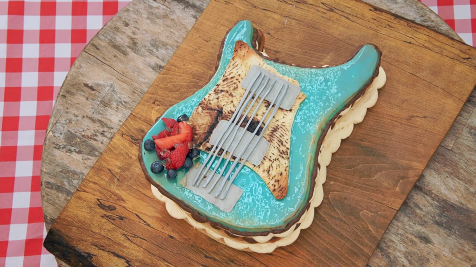 Dan's Hypersonic Millefoglie Showstopper from The Great British Baking Show Season 14's SemiFinal