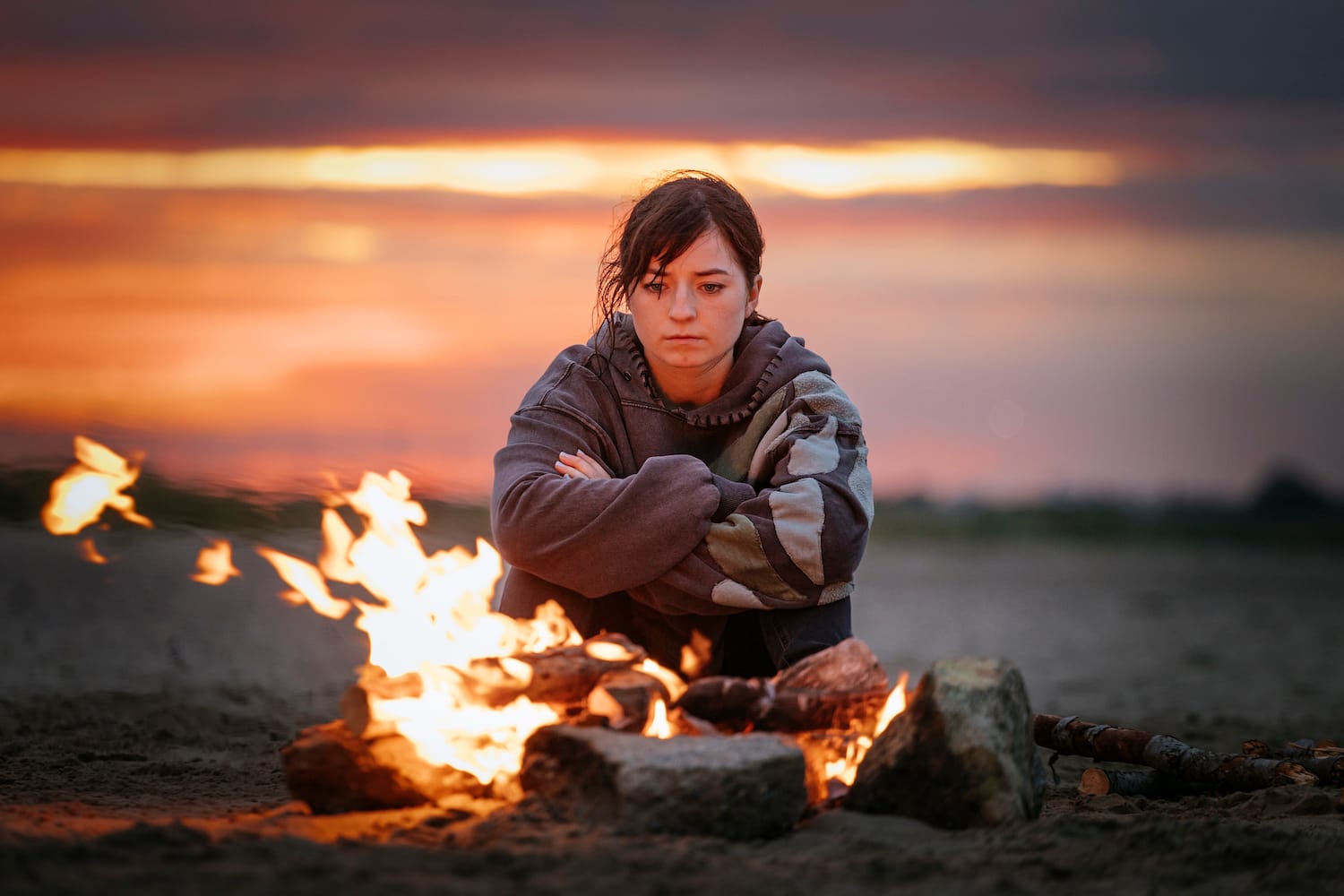 Hazel Doupe in "Sanctuary: A Witch's Tale"