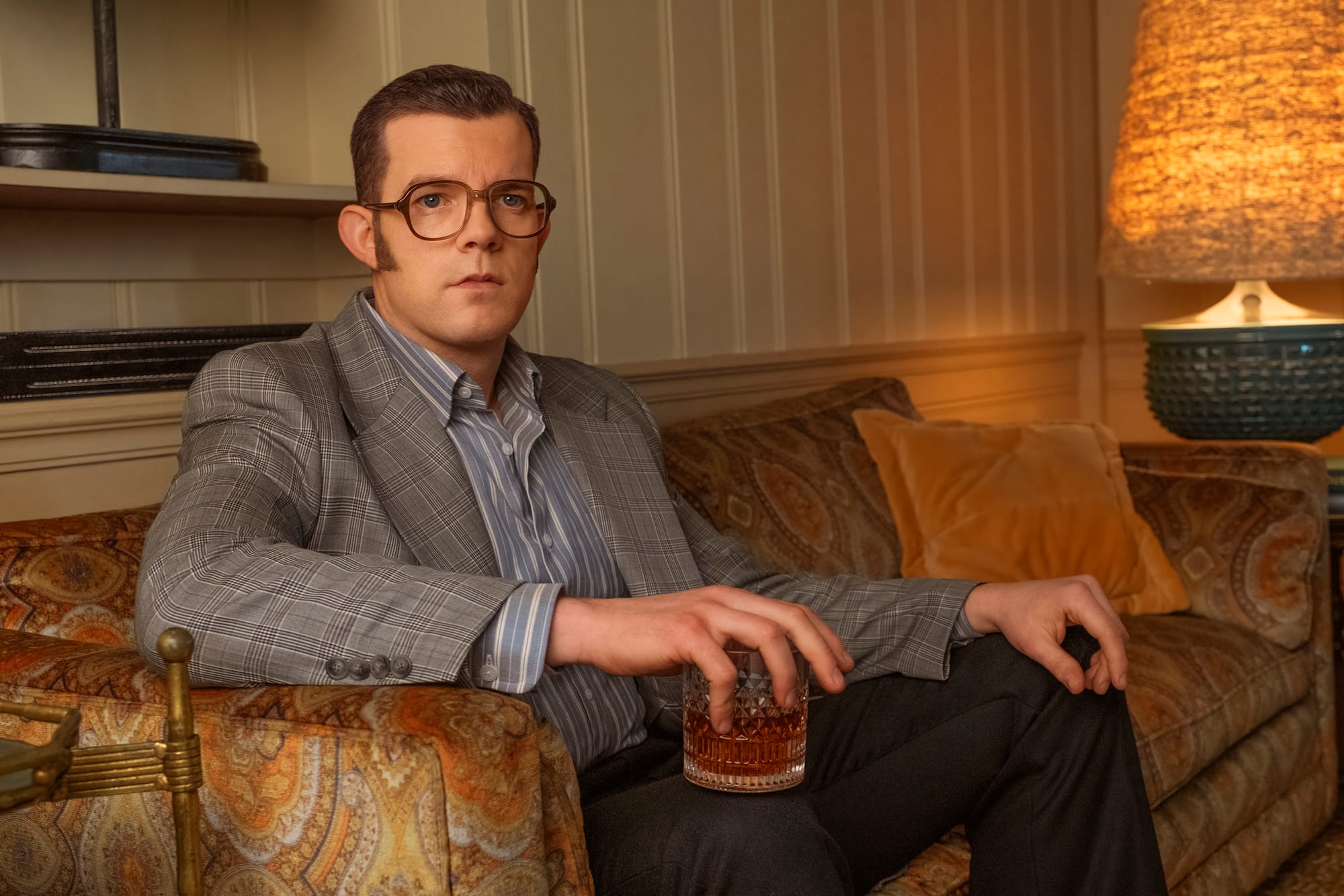 Russell Tovey as John O’Shea in Feud: Capote vs The Swans