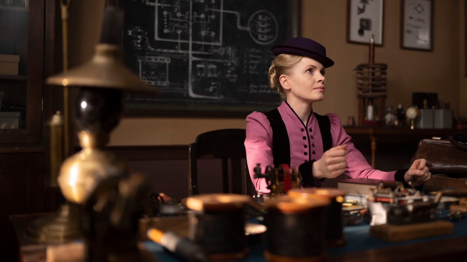 Kate Phillips in "Miss Scarlet & the Duke' Season 4