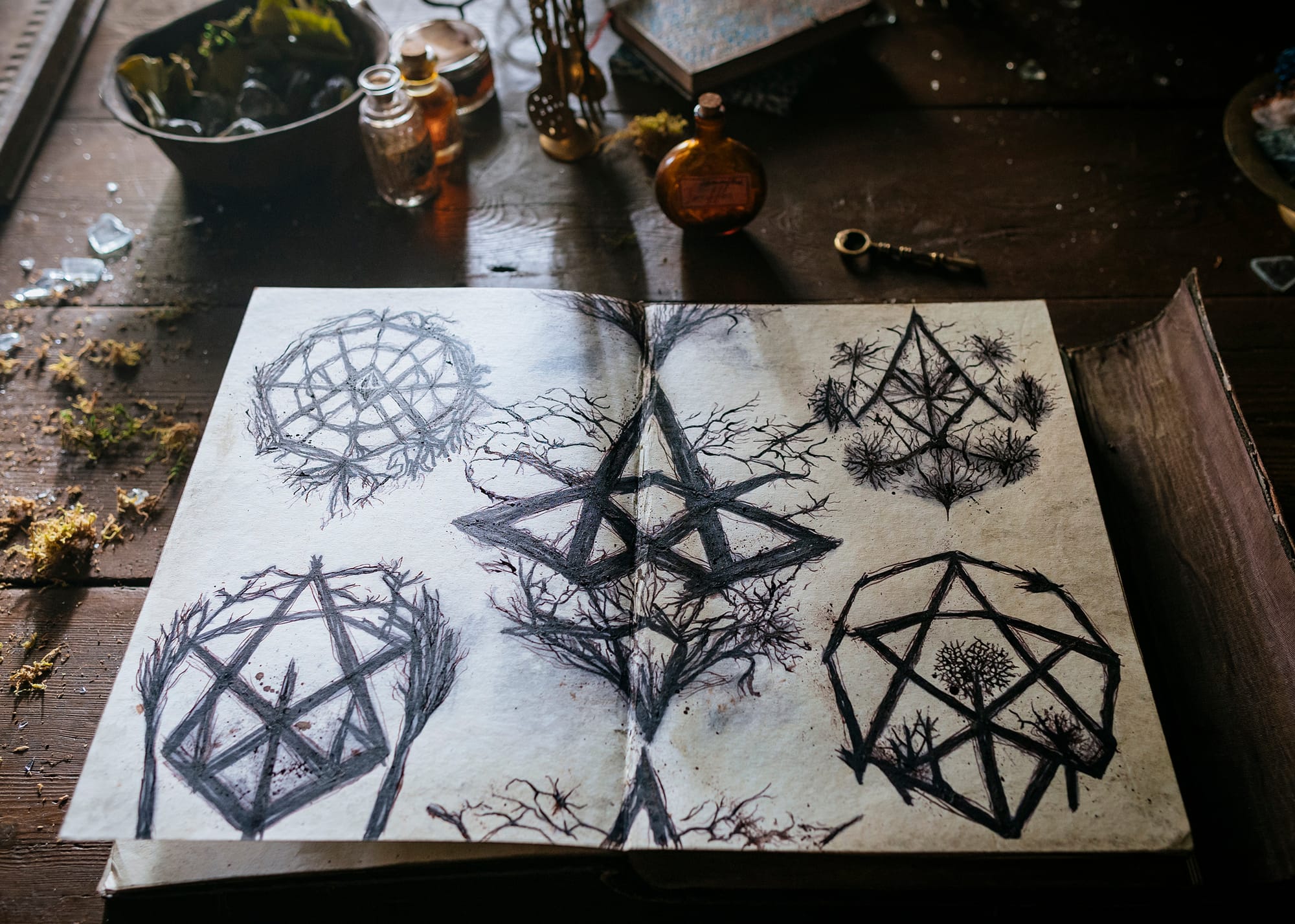 Magic. 'Sanctuary: A Witch's Tale' Season 1