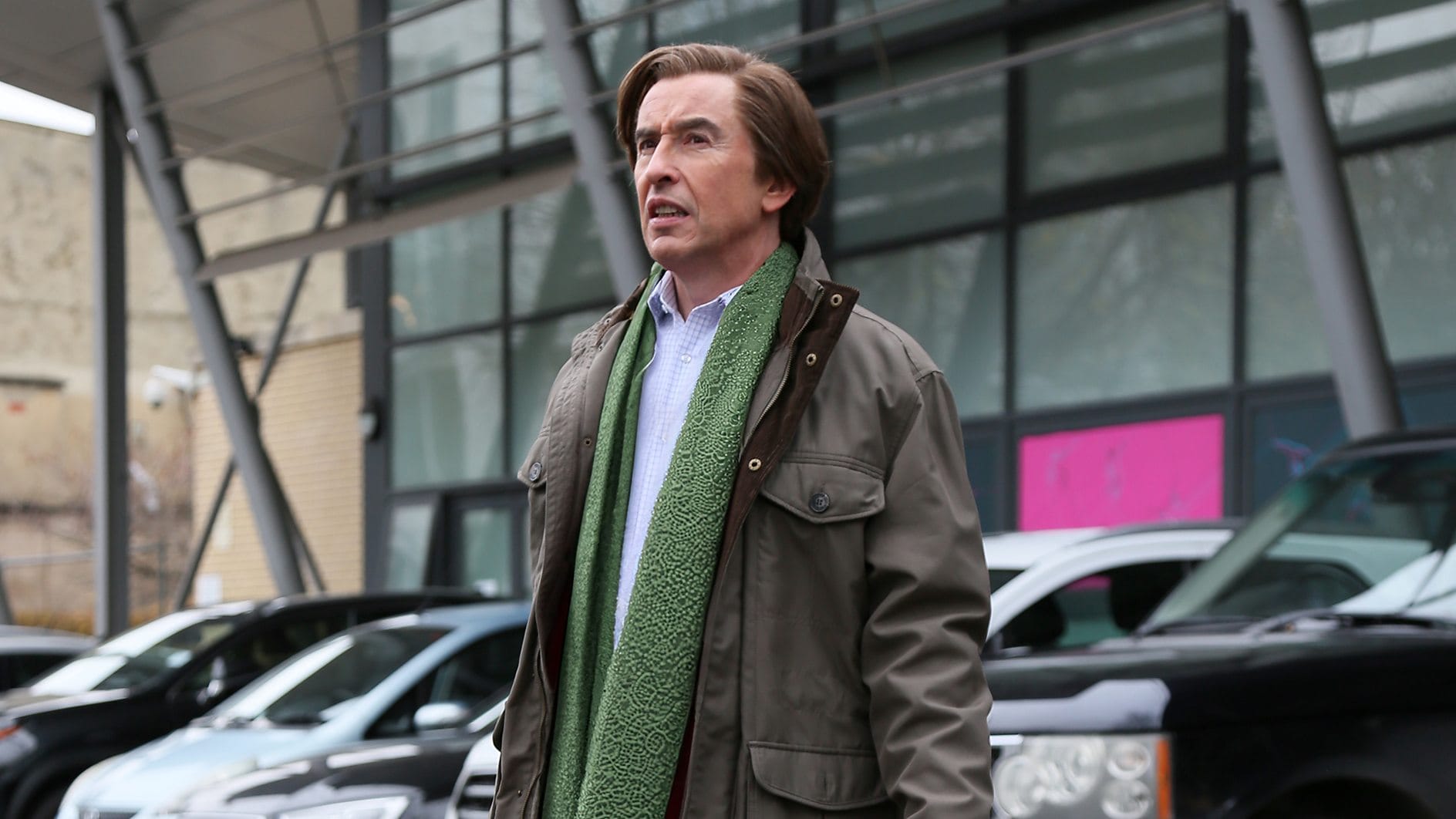 Steve Coogan as the hapless Alan Partridge in 'And Did Those Feet ....with Alan Partridge'