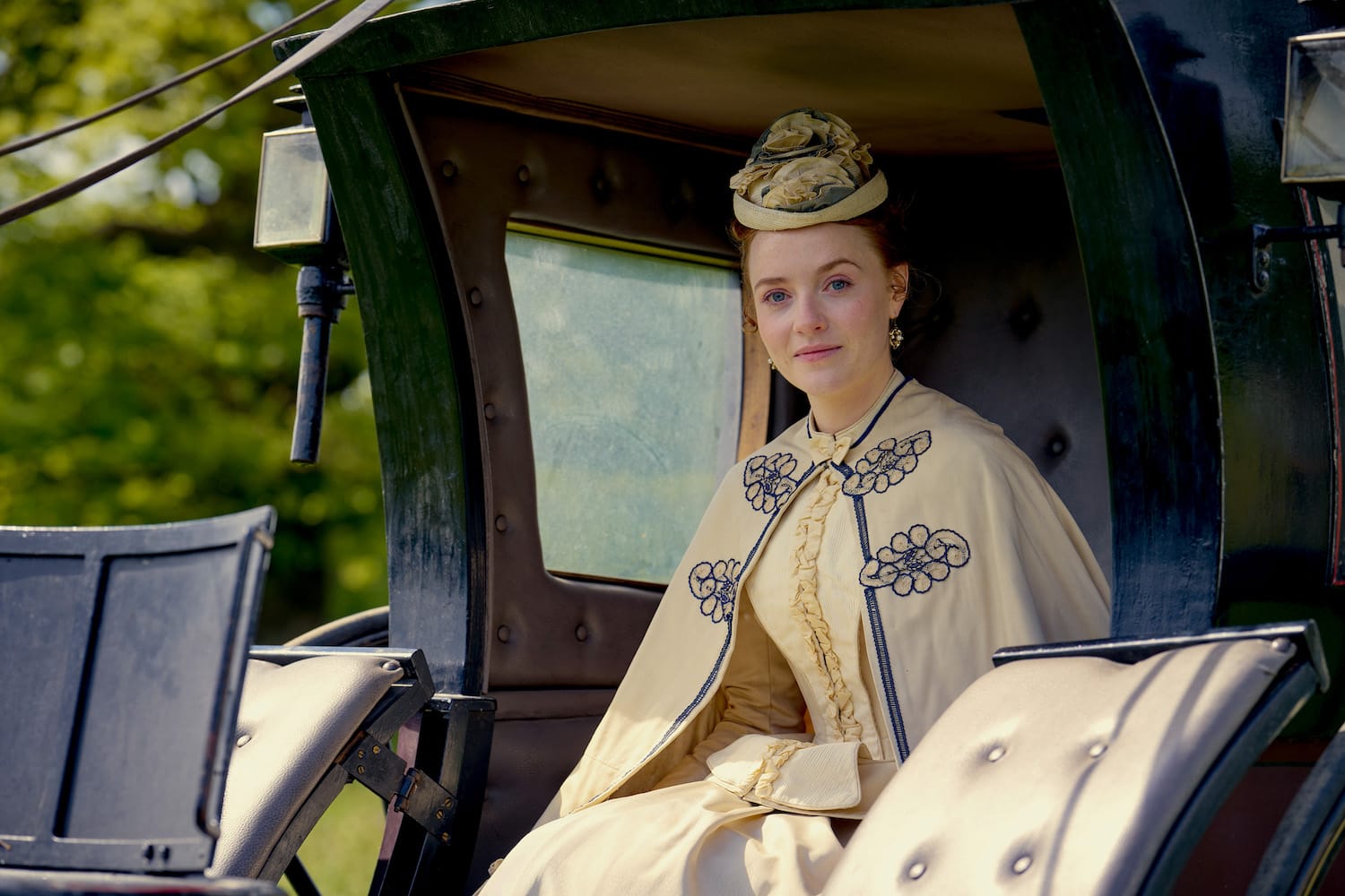 Harriet Slater in "Belgravia: The Next Chapter"