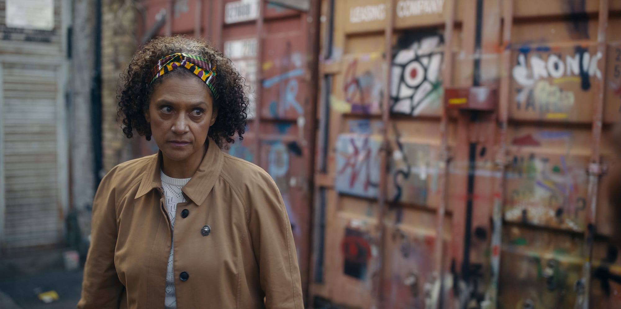 Cathy Tyson as Doris Mathis in 'Criminal Record'