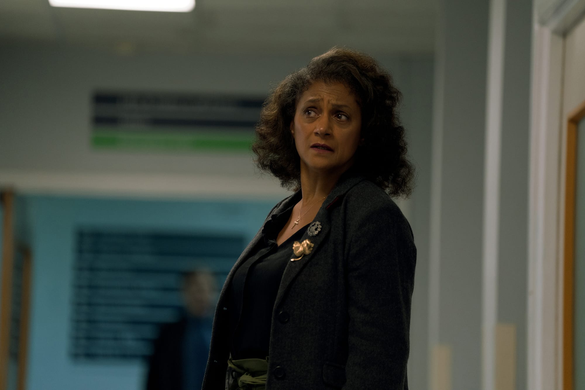 Cathy Tyson as Doris Mathis in 'Criminal Record'