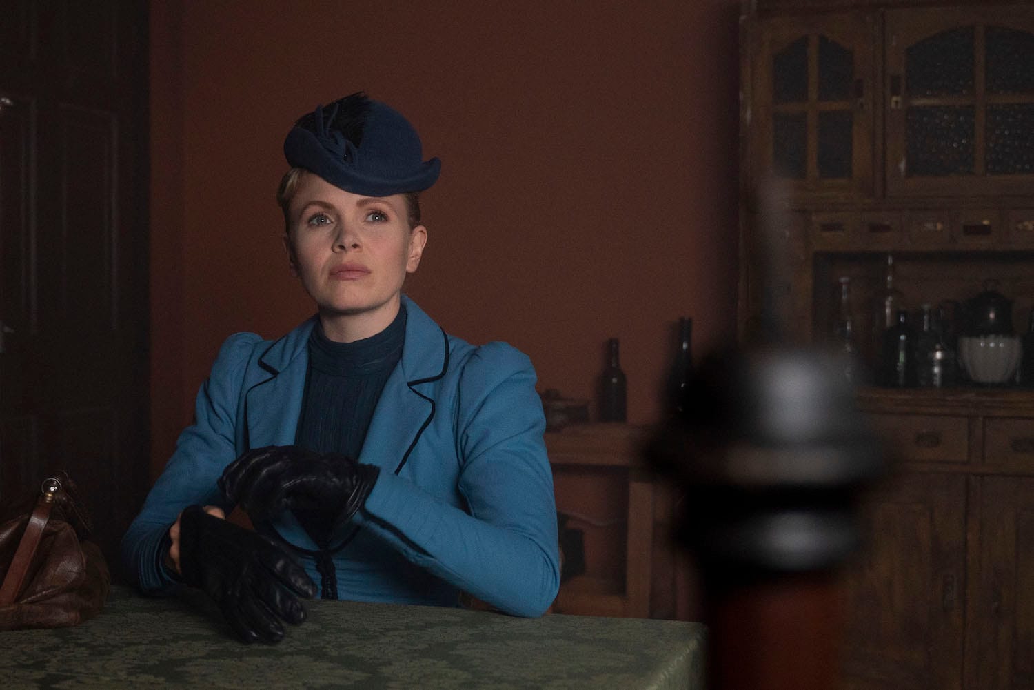 Kate Phillips in "Miss Scarlet &amp; the Duke' Season 4