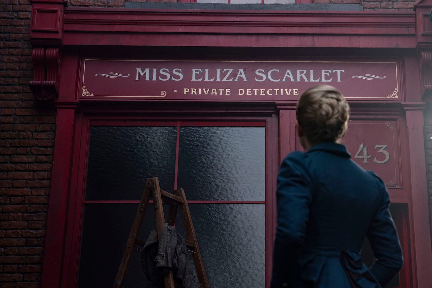 Kate Phillips in "Miss Scarlet &amp; the Duke' Season 4