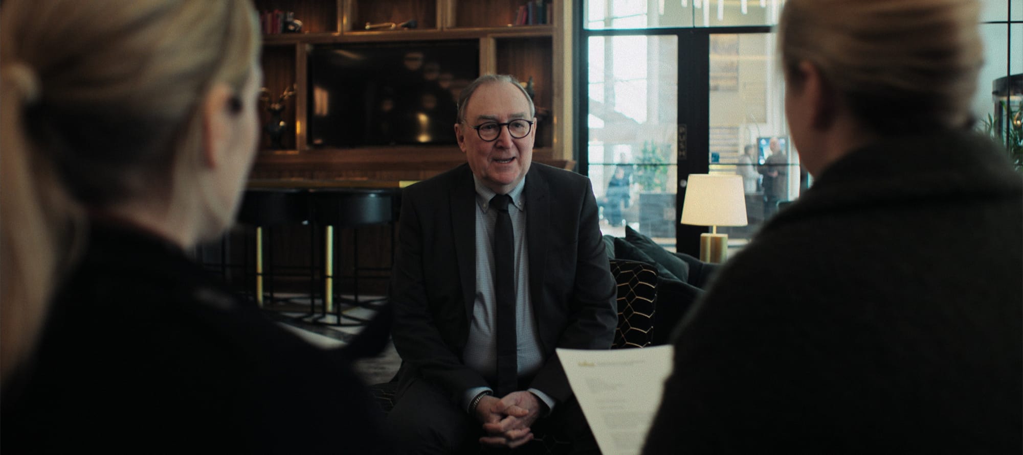 Dermot Crowley as Coyle in The Woman in the Wall