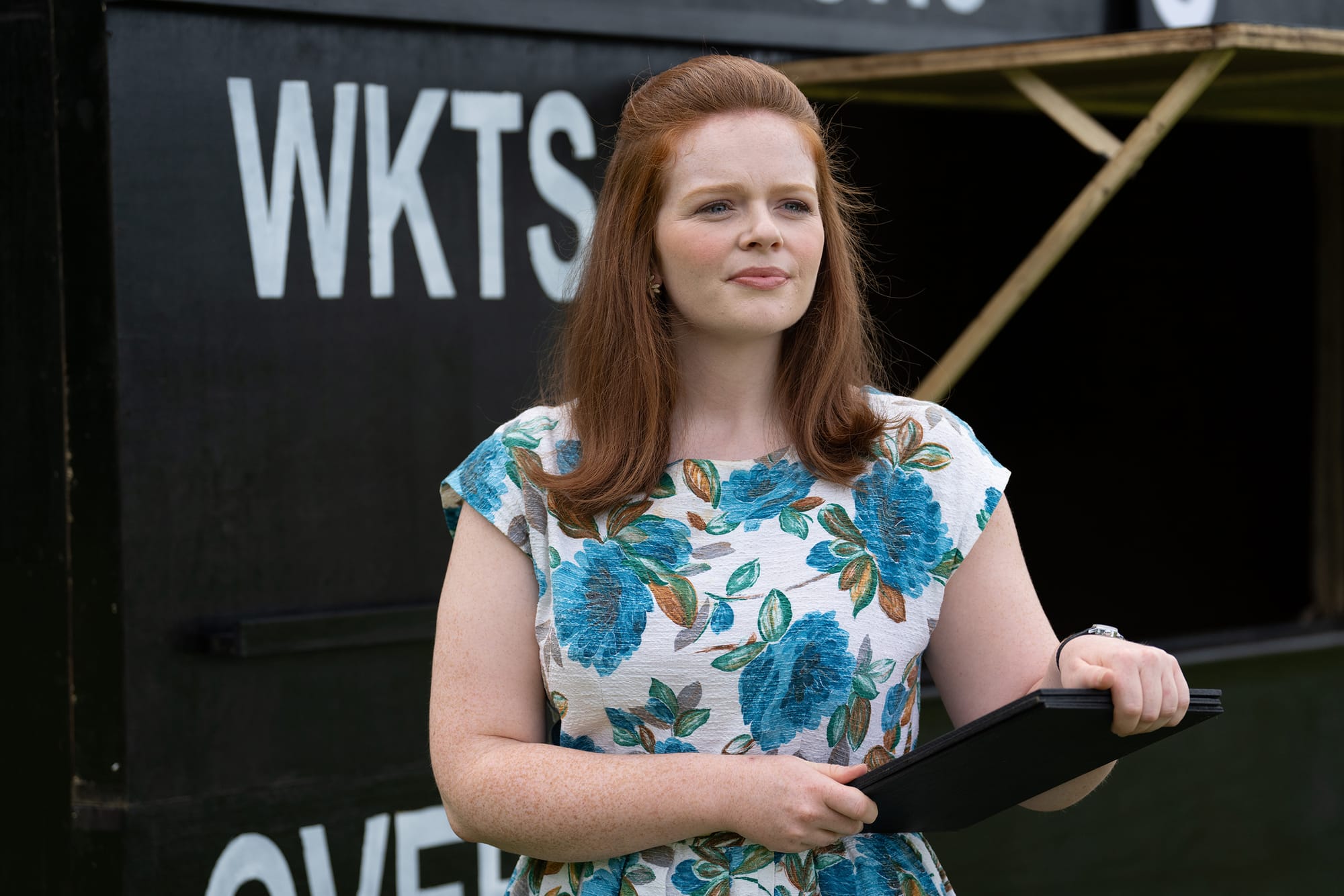 Ami Metcalf as Constable WPC Peggy Button in 'Sister Boniface Mysteries' Season 3