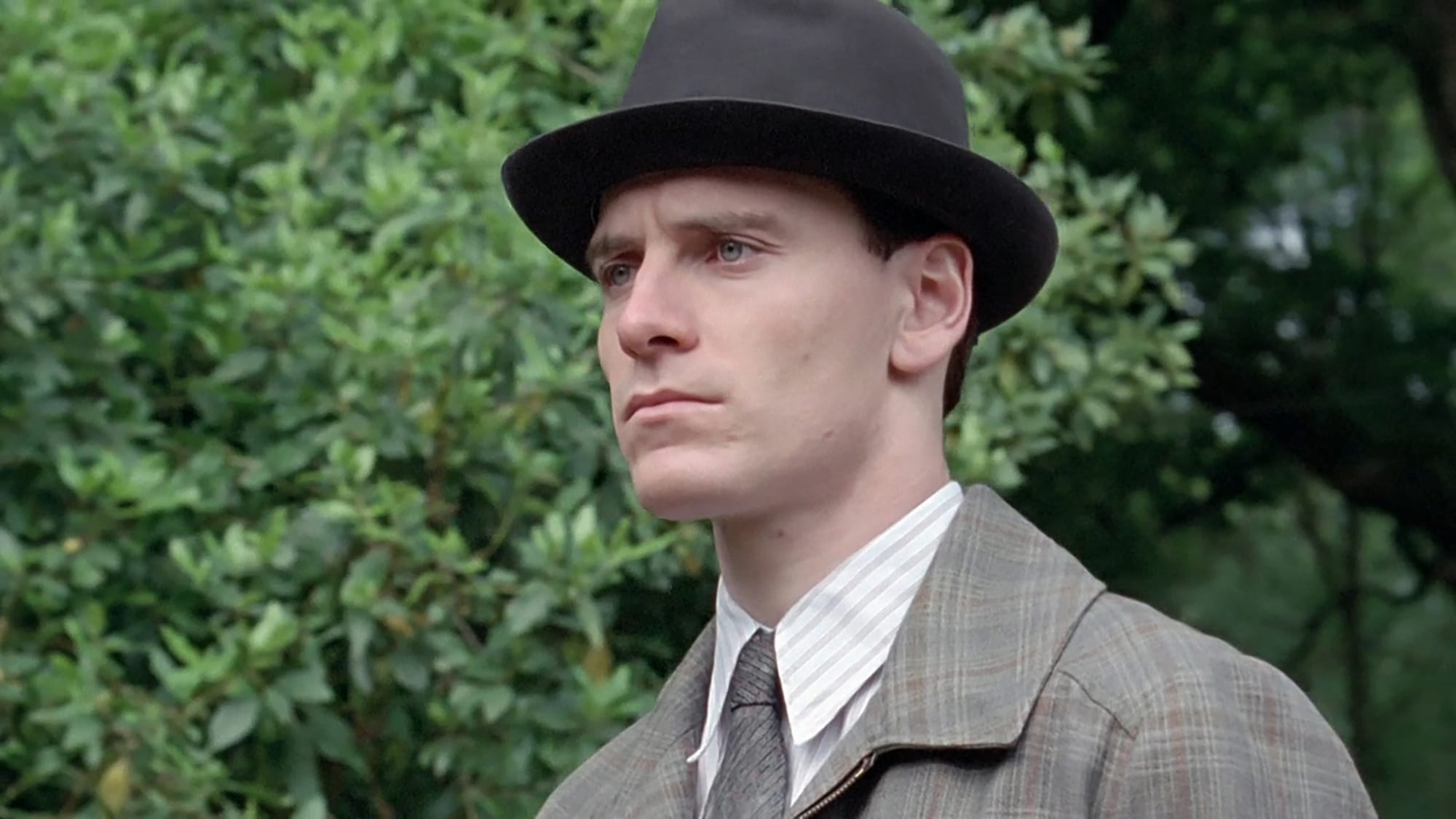 Michael Fassbender as George Abernethie in Agatha Christie's Poirot Season 10 Episode 3
