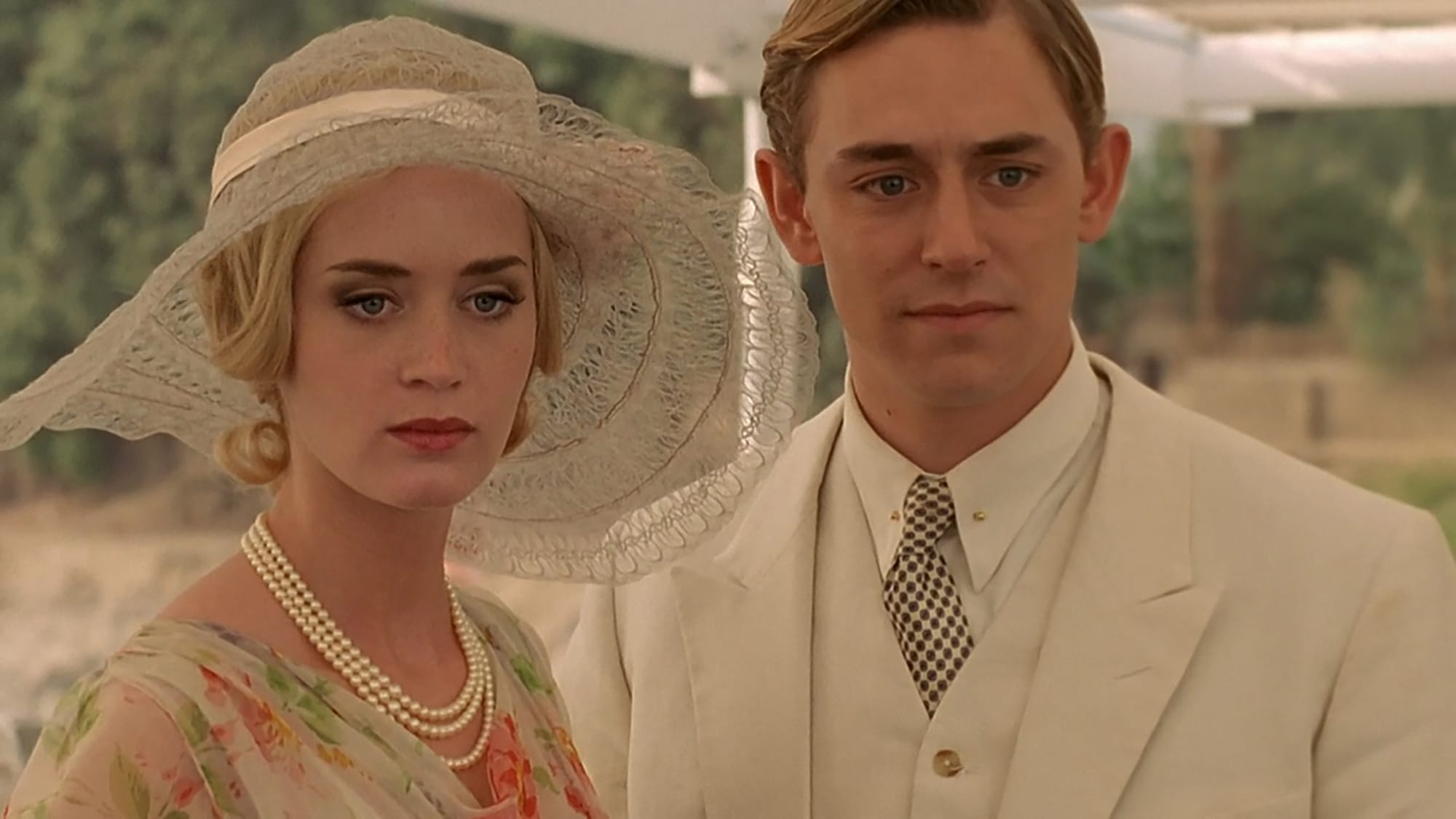 Emily Blunt as Linnet Ridgeway in Agatha Christie's Poirot Season 9 Episode 3