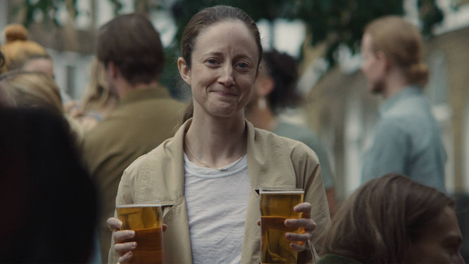 Andrea Riseborough as Alice in Alice &amp; Jack