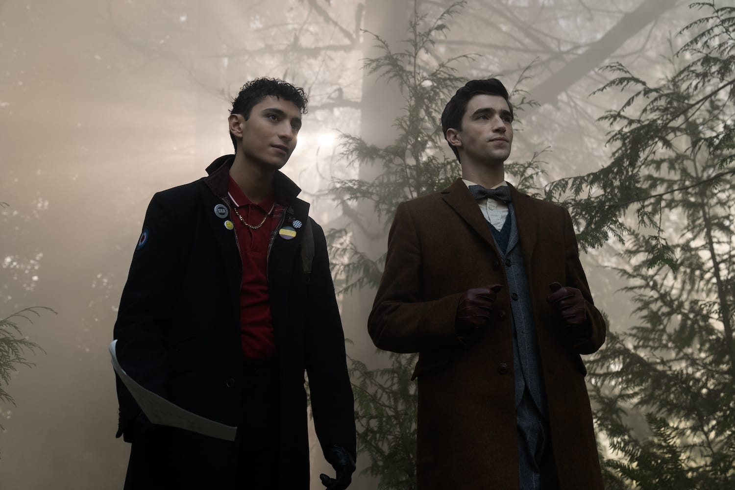 George Rexstrew and Jayden Revri in "Dead Boy Detectives"