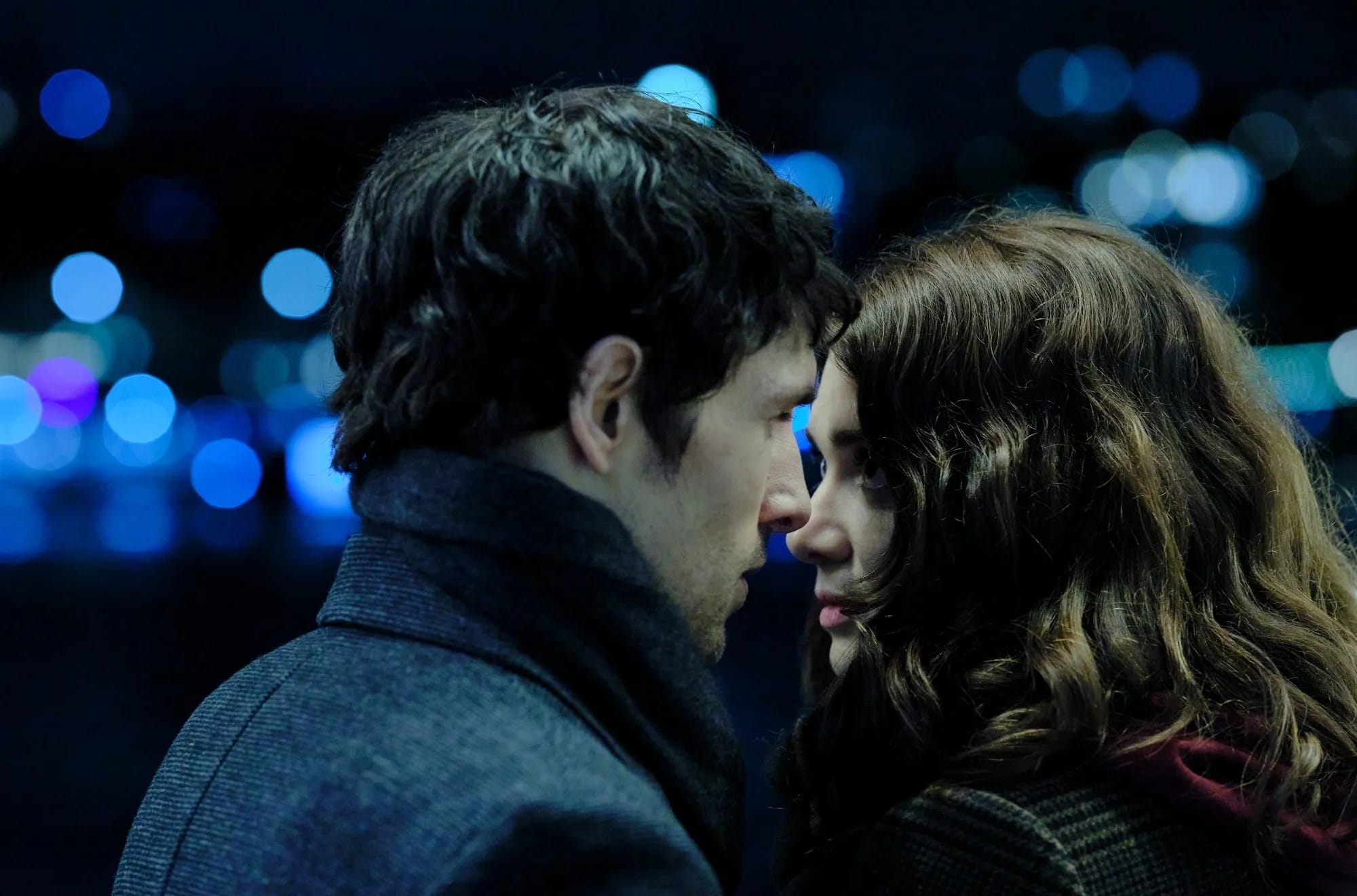 Colin Morgan and Emma Appleton in "The Killing Kind"