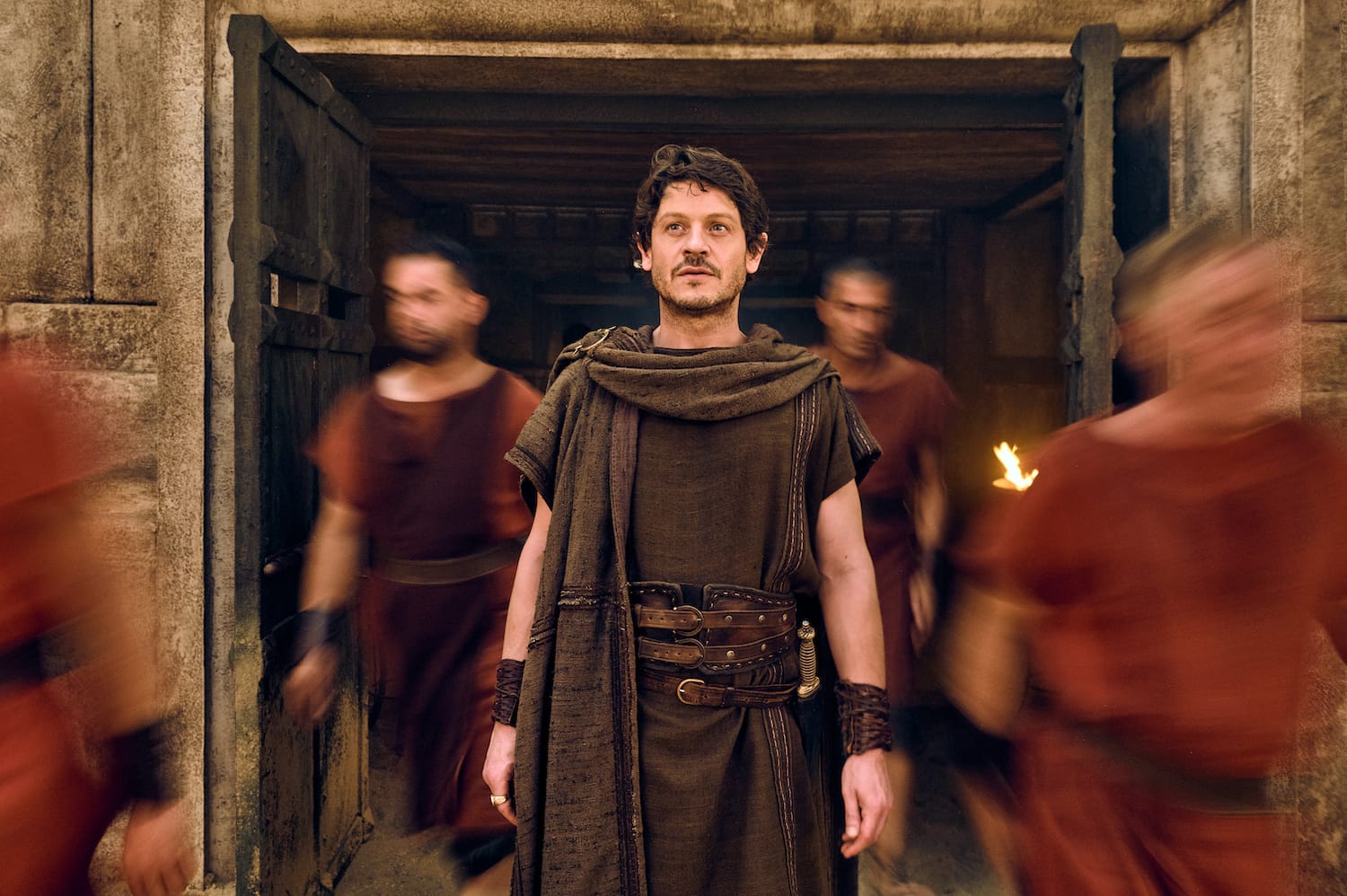 Iwan Rheon in "Those About to Die"