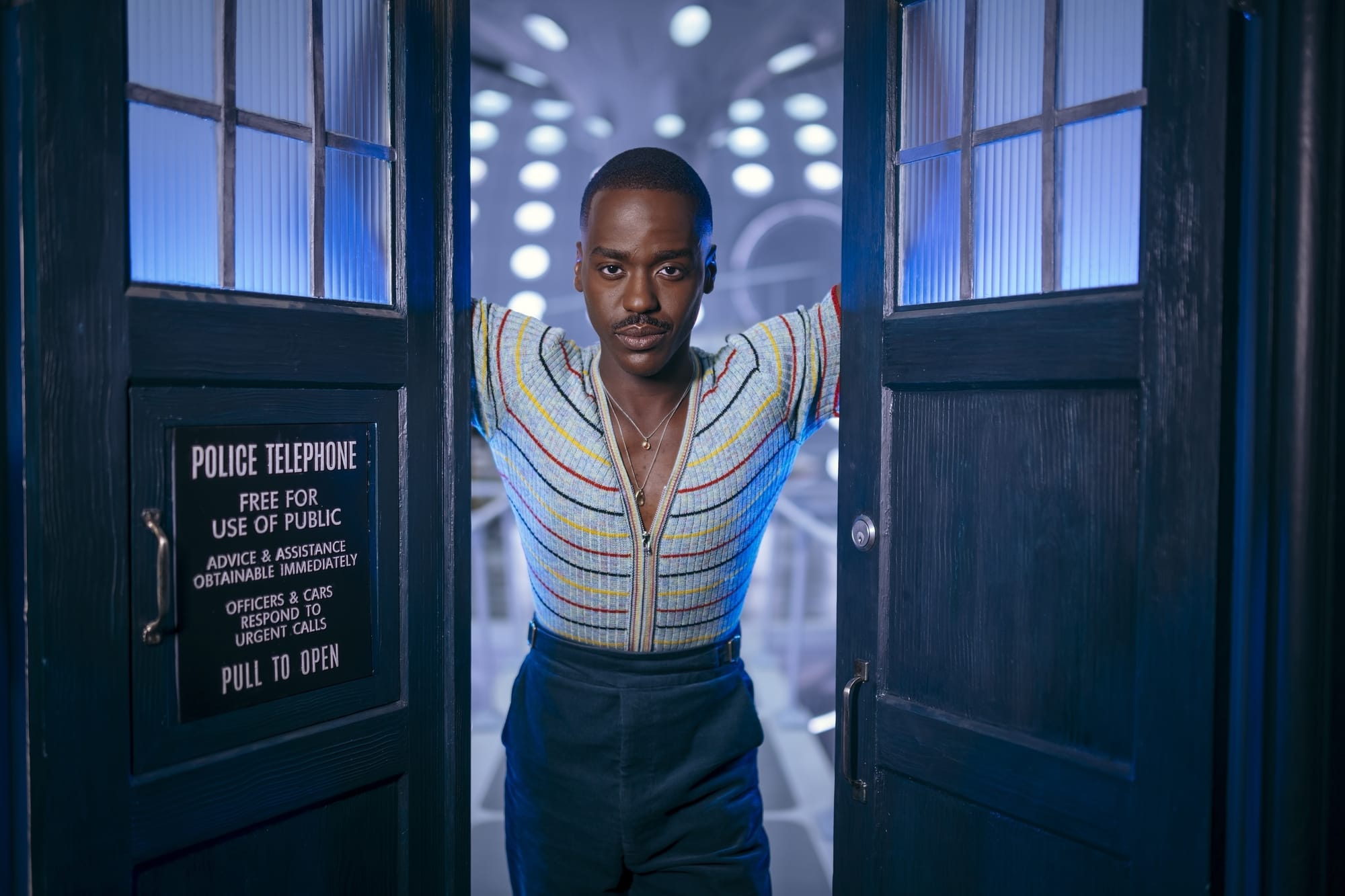 Ncuti Gatwa as the Fifteenth Doctor.