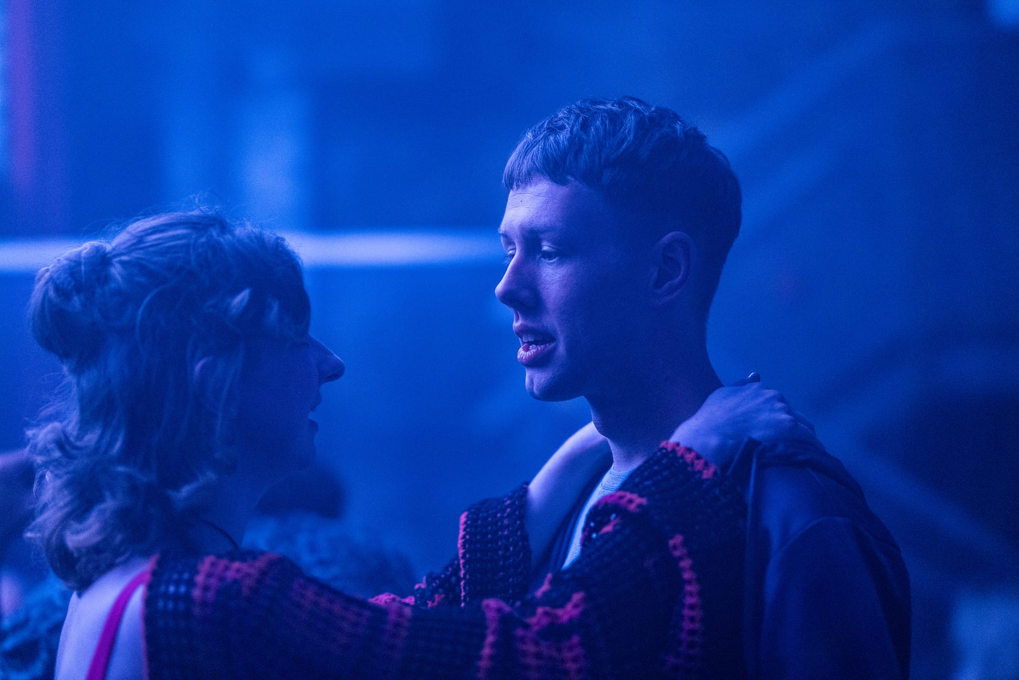 Emily Fairn as Casey and John Finan as Marco in 'The Responder' Season 2