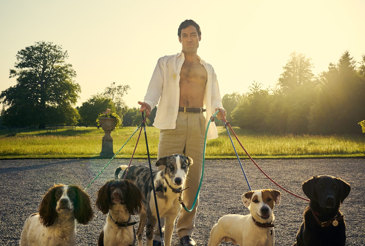Alex Hassell as Rupert Campbell-Black in "Rivals"