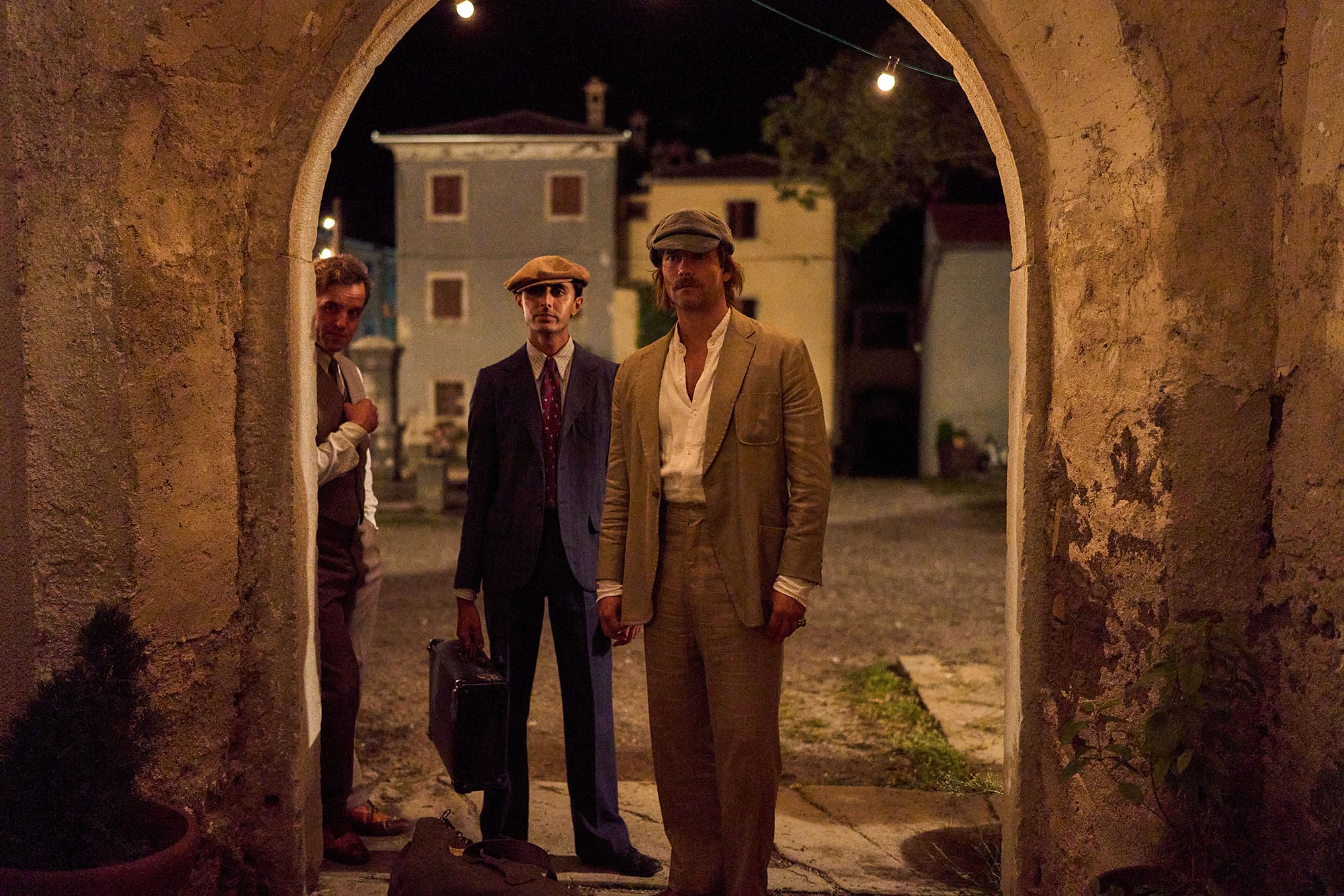 Oliver Dench as Lucian Ainsworth in 'Hotel Portofino' Season 3